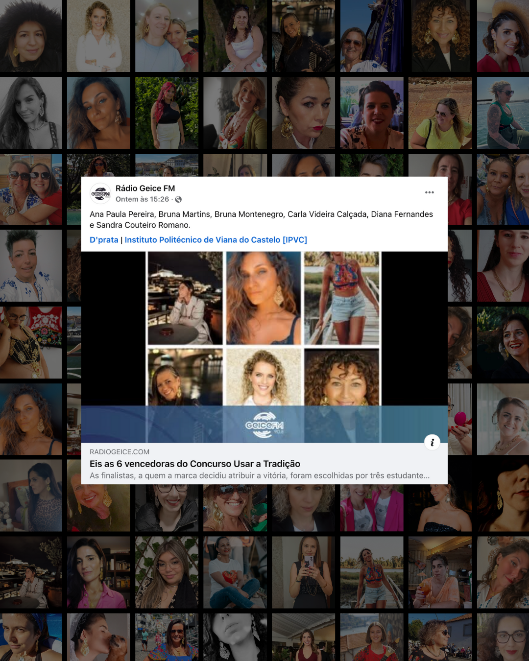Concurso #UsarATradição da D’Prata em destaque na Rádio Geice 👠💄