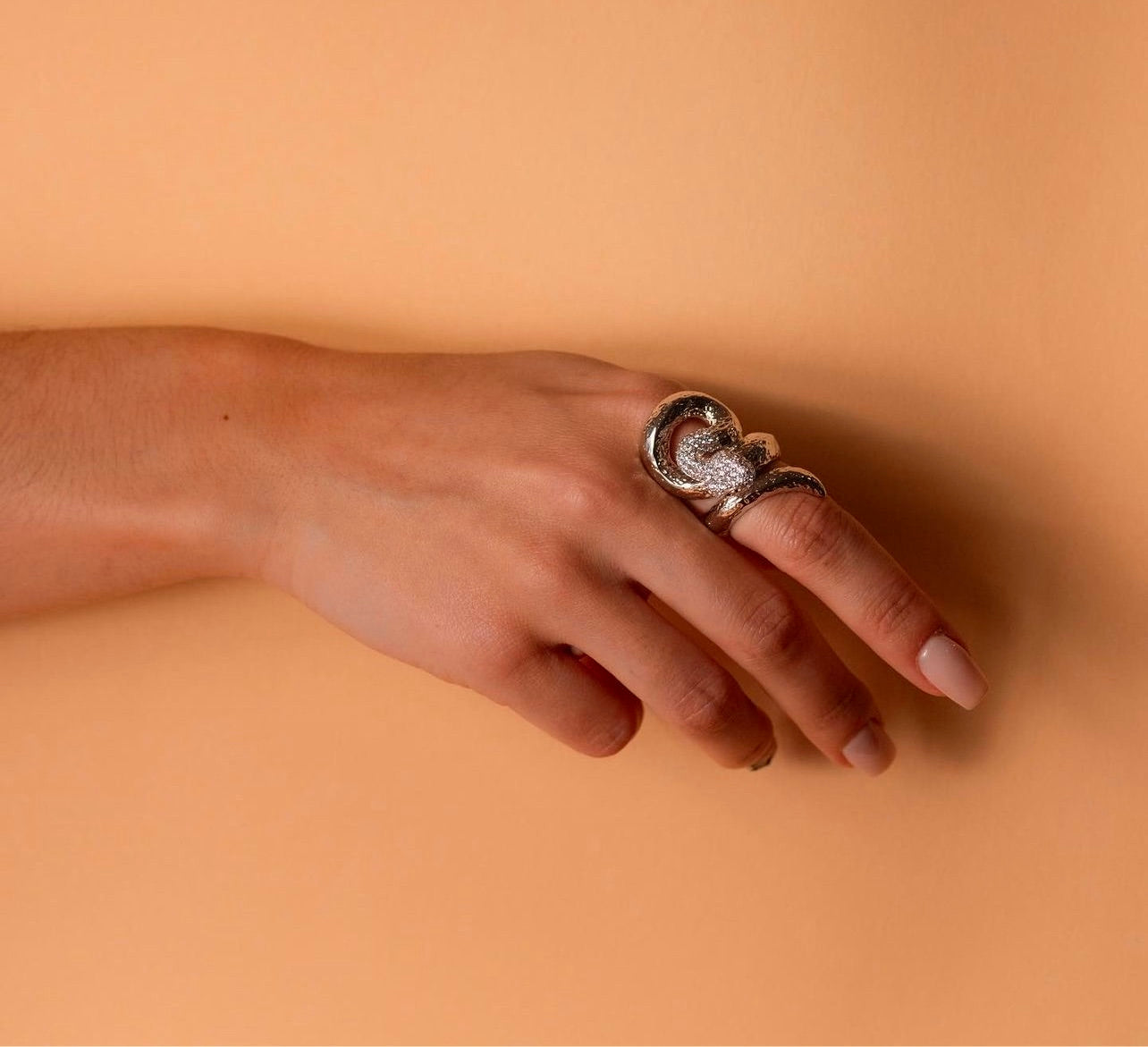 Silver Snake Ring
