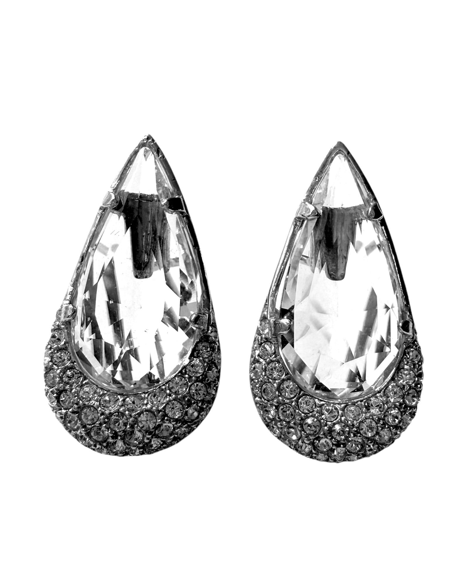 Brincos Gotas em Prata