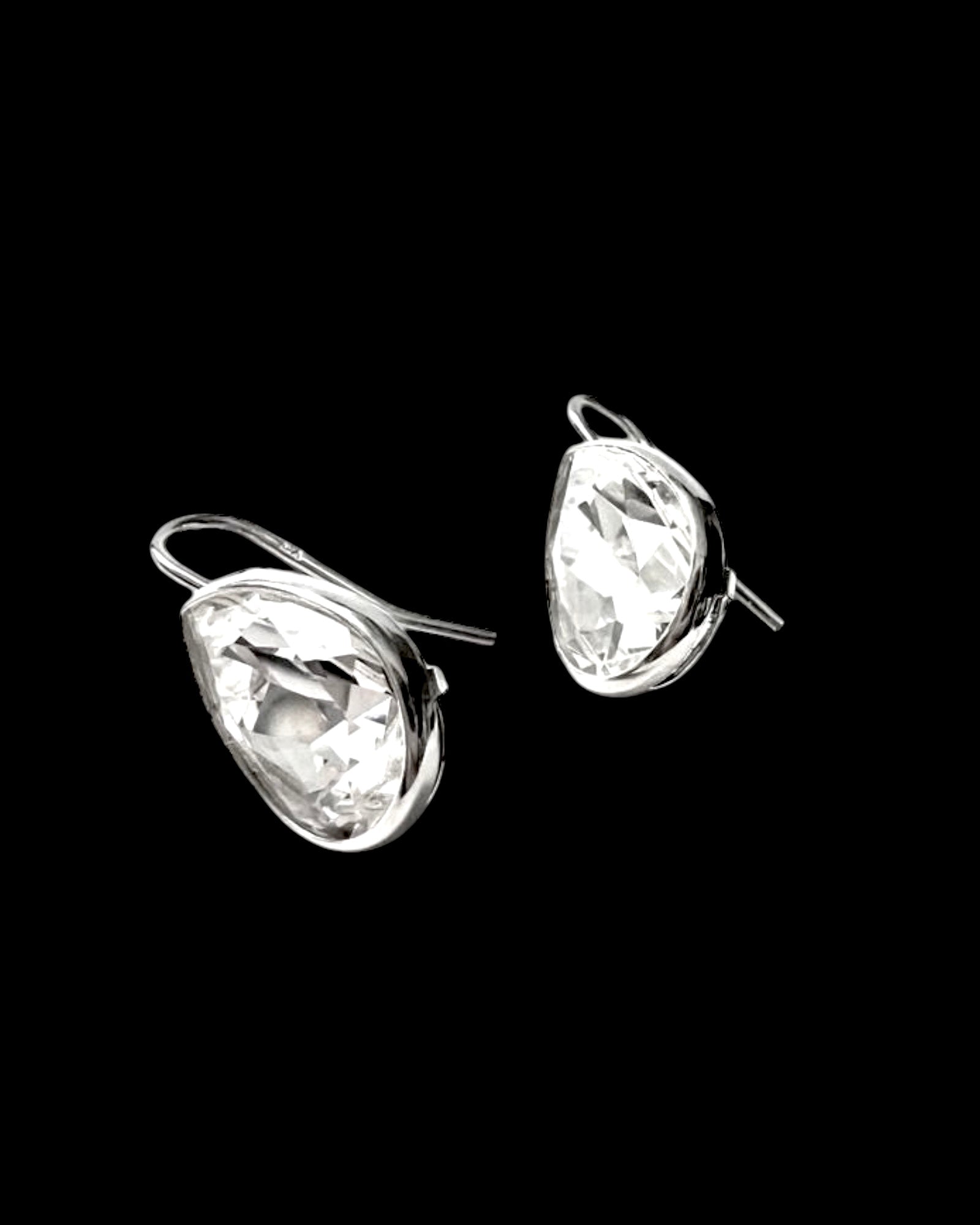 Silver Drop Earrings