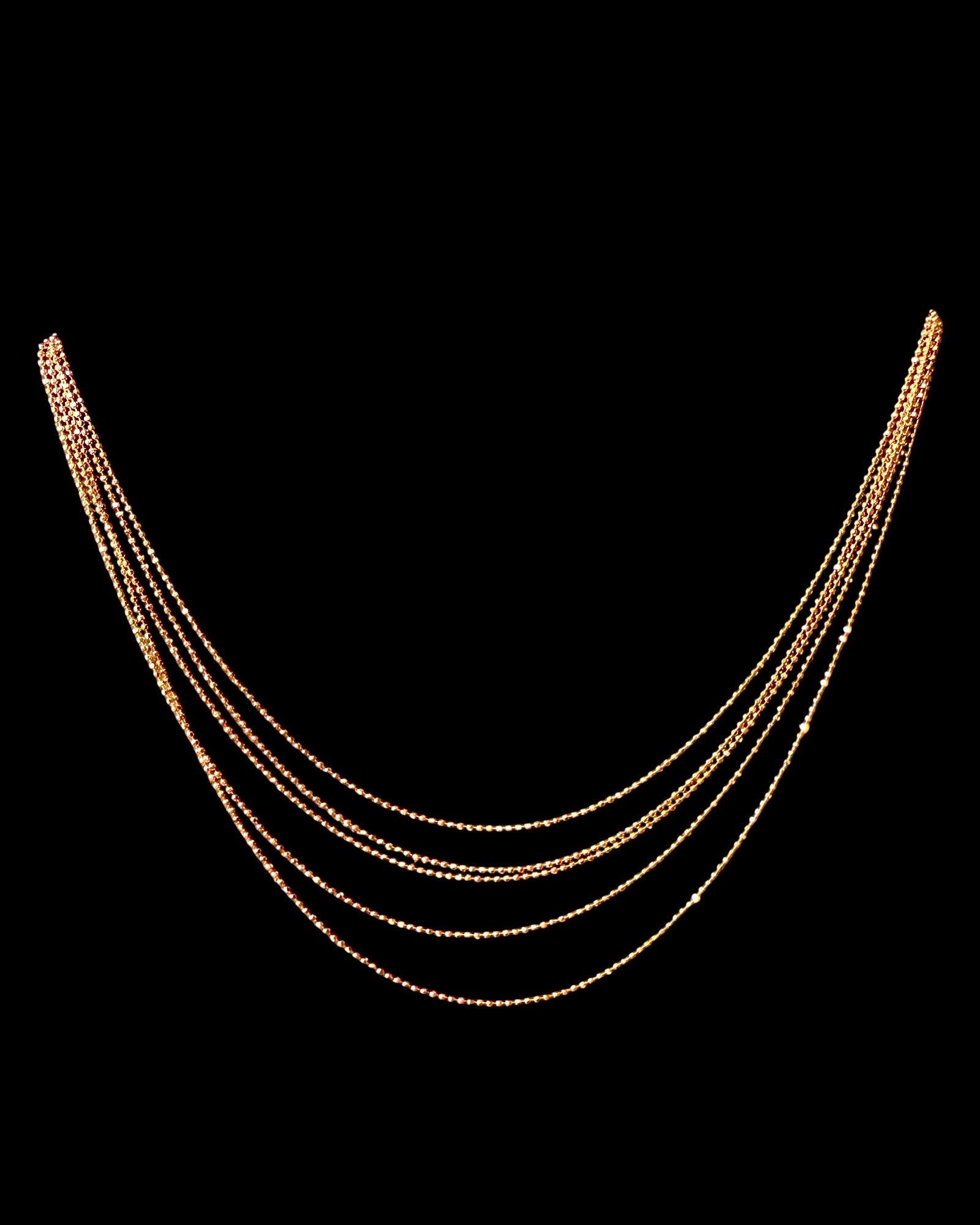 Girl Necklace in Gold Silver
