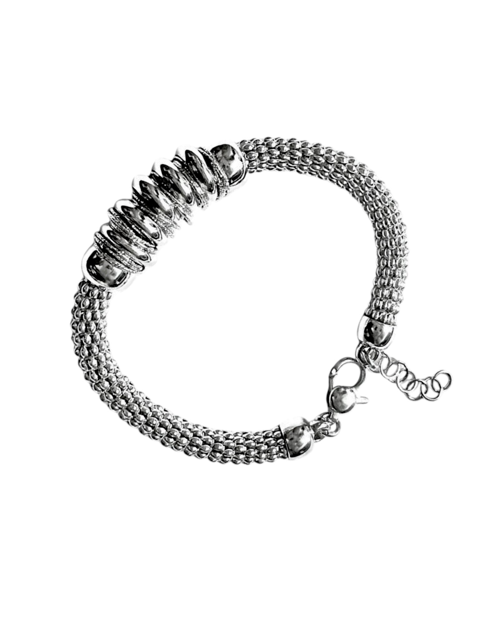 Pulseira Elos em Prata