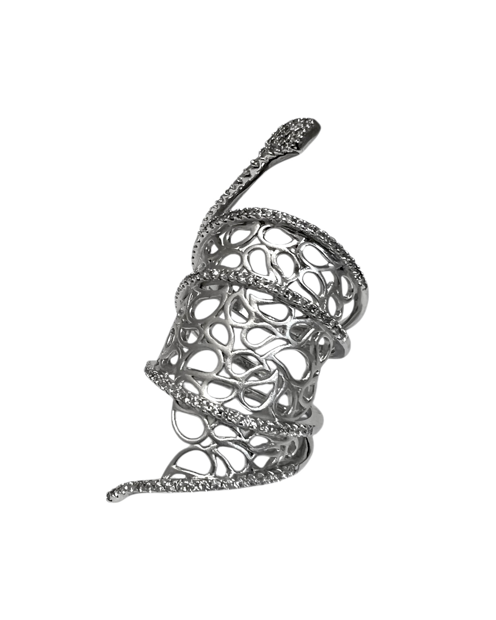 Silver Snake Ring