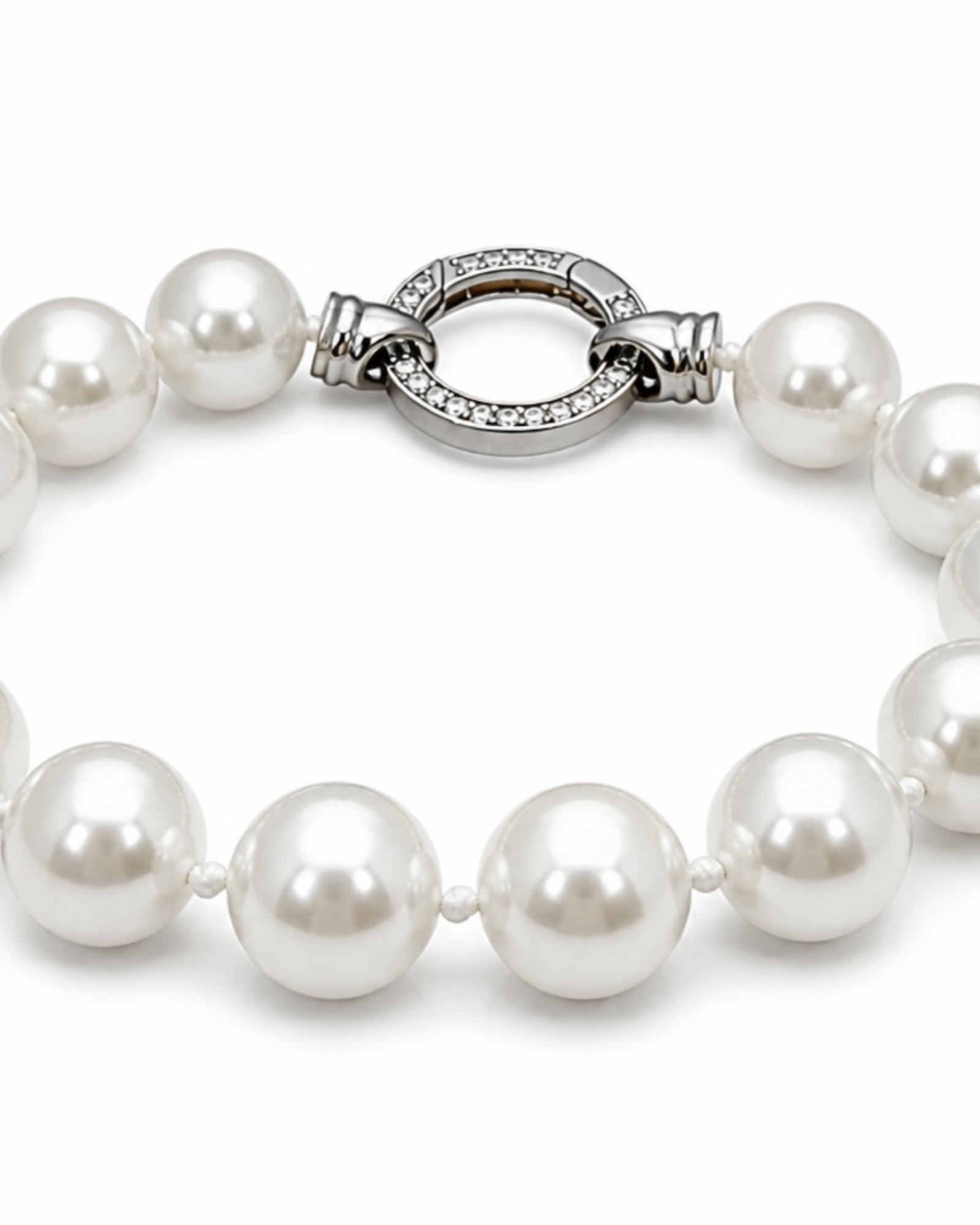 Pulseira Pérolas em Prata