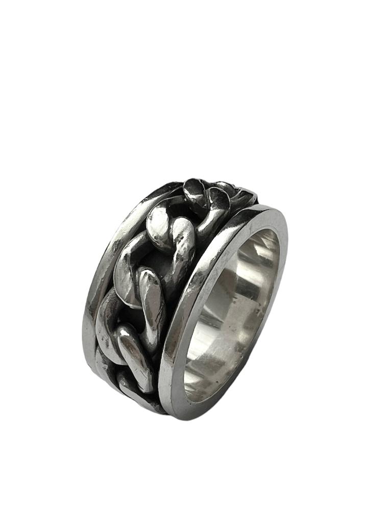 Silver Chain Ring