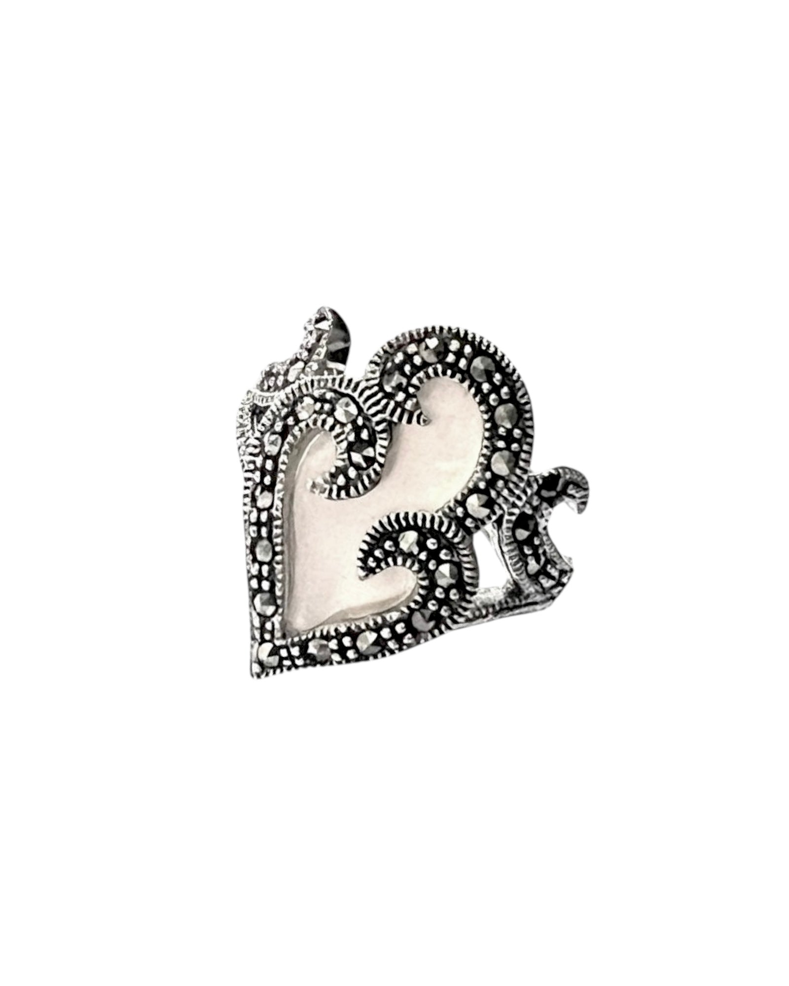 Heart Ring in Silver