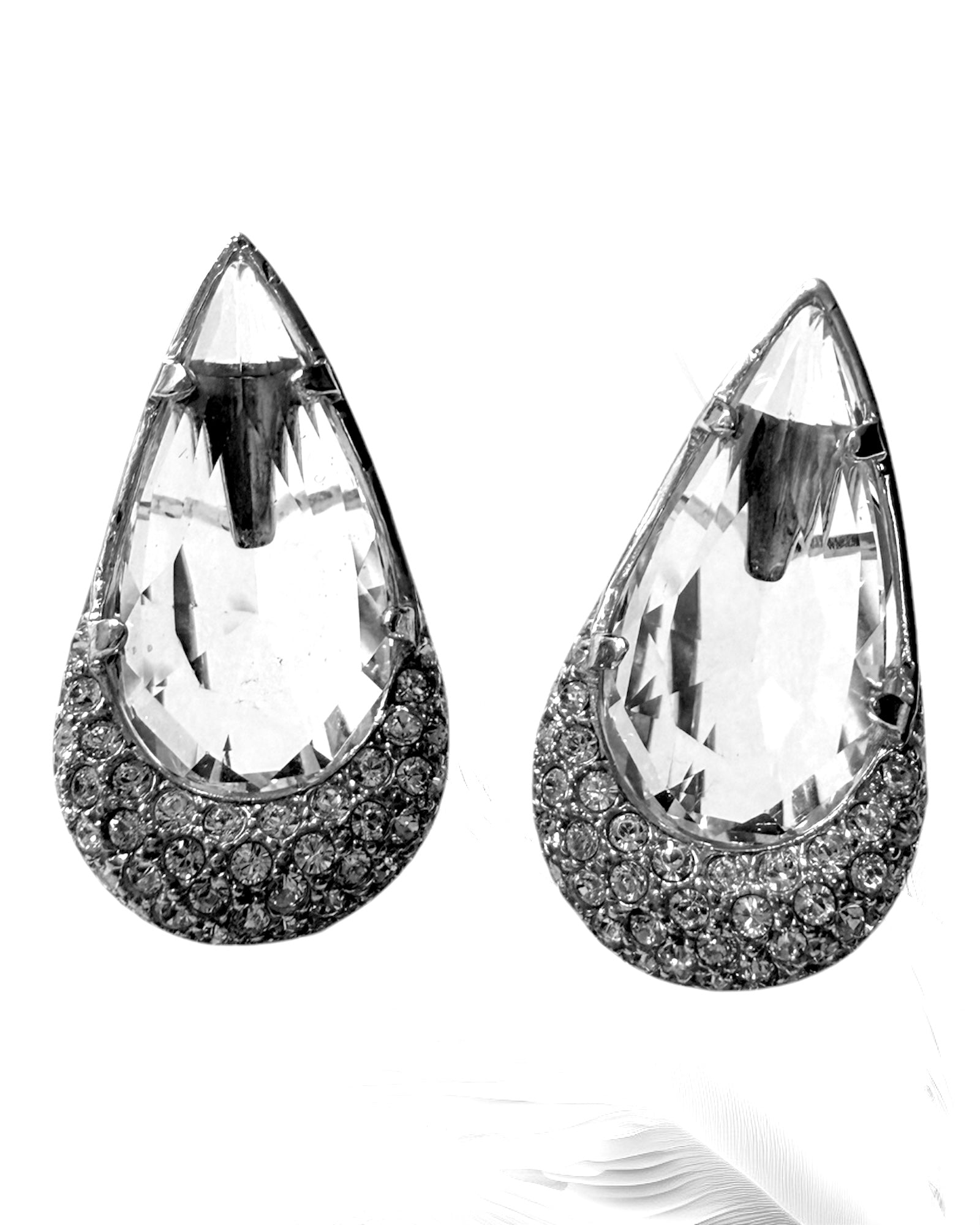 Brincos Gotas em Prata