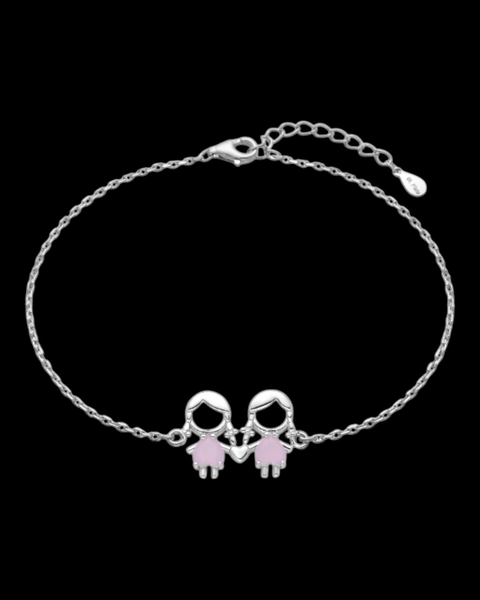 Pulseira Meninas em Prata