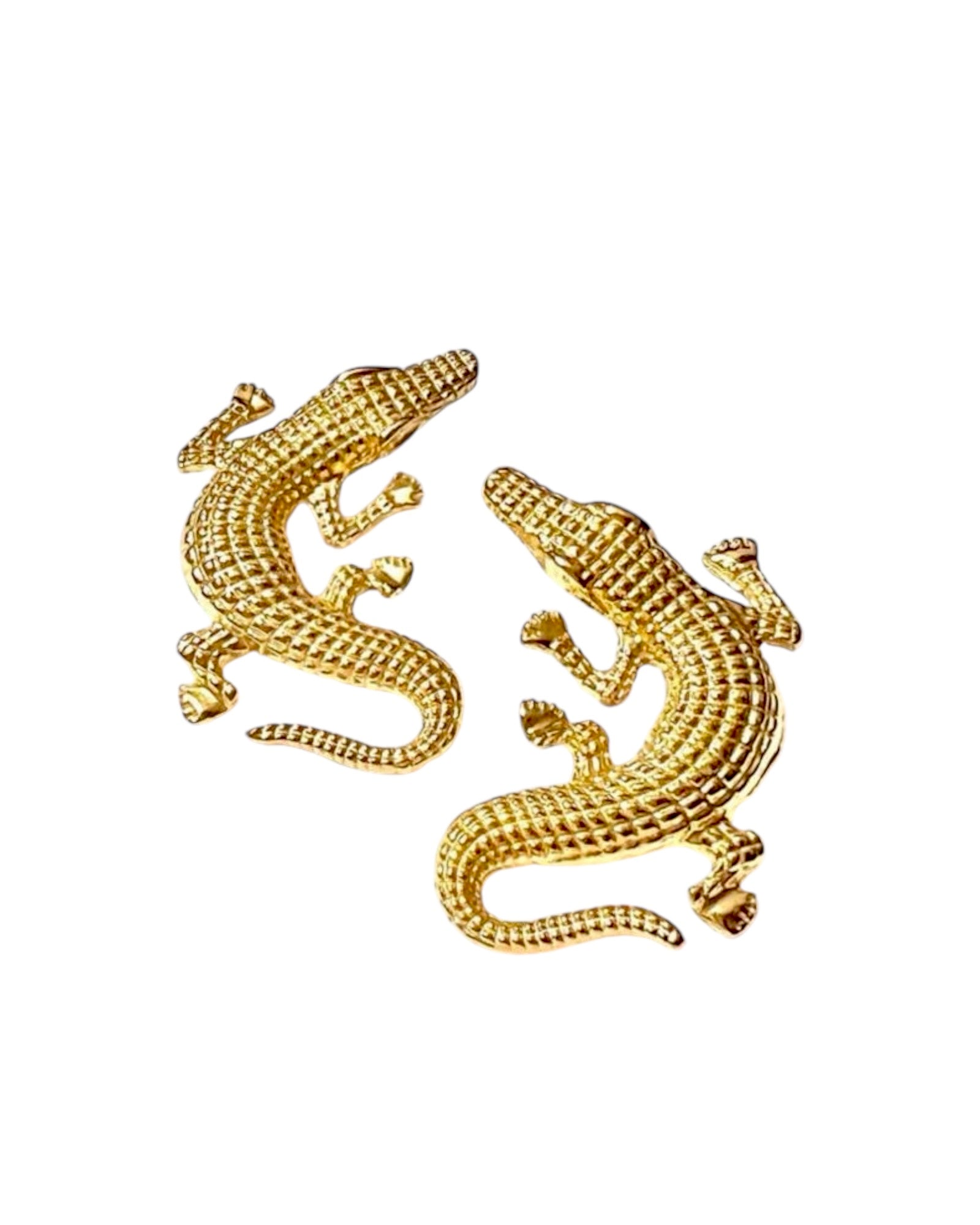 Crocodile Earrings