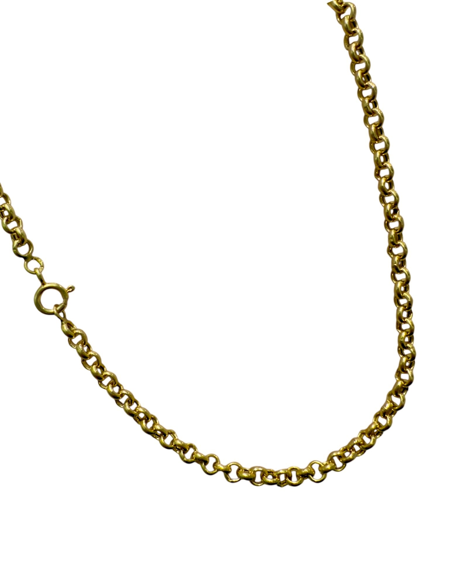 Gold Plated Silver Chain Necklace