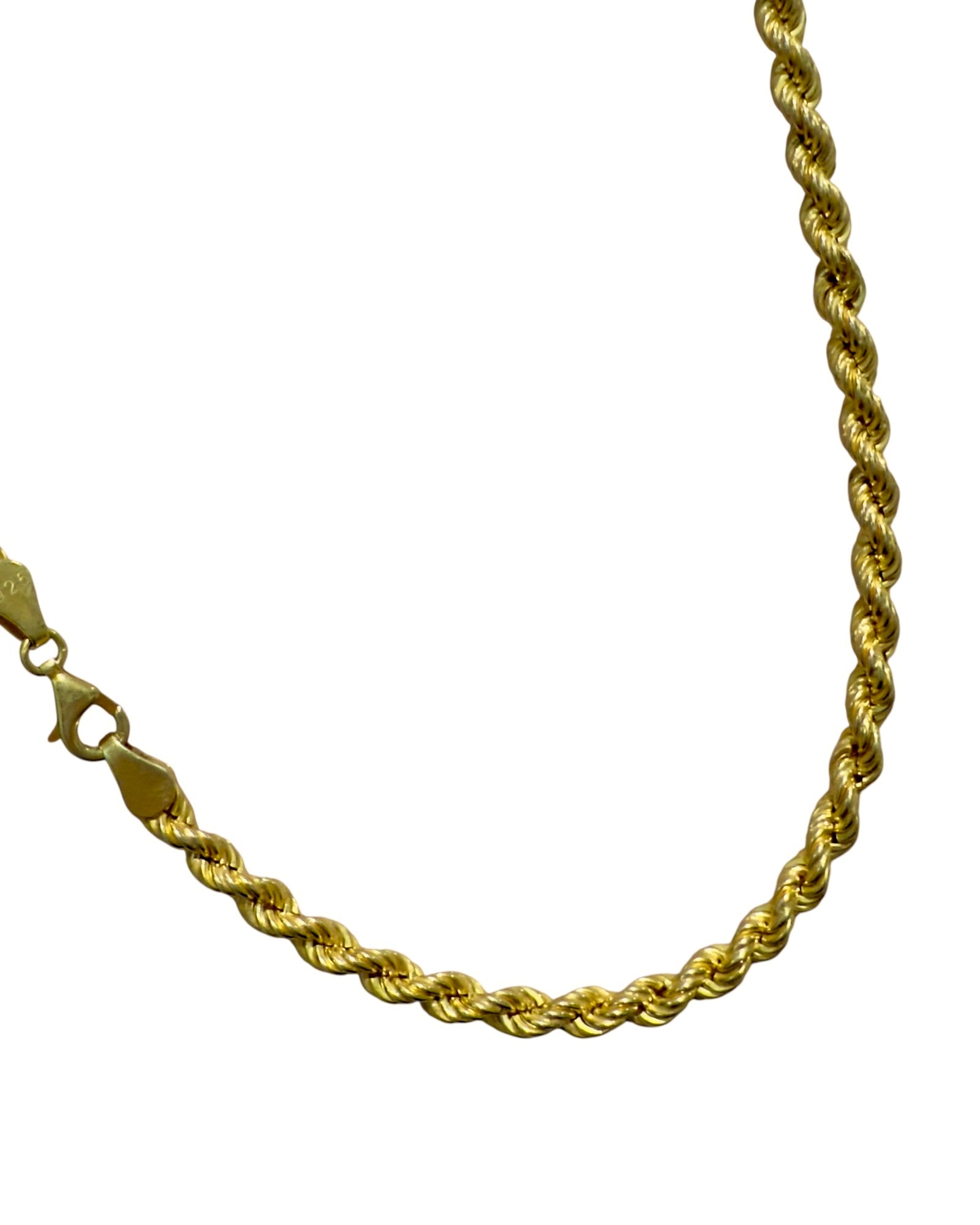 Gold Plated Silver Chain Necklace