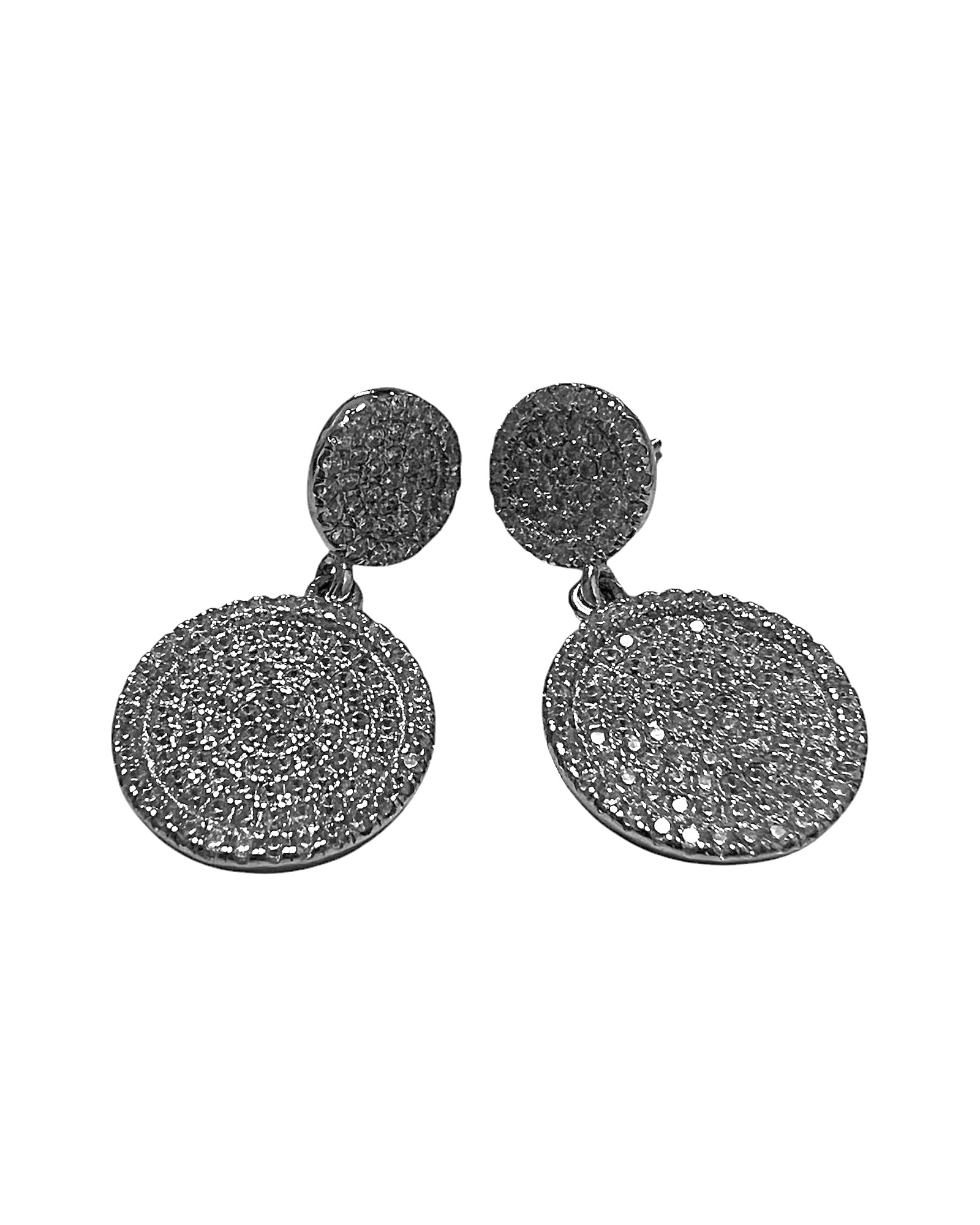 Silver Sparkle Earrings