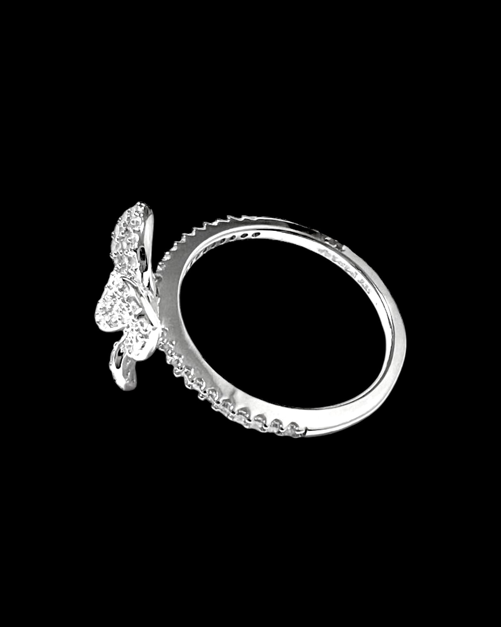 Silver Petals Ring