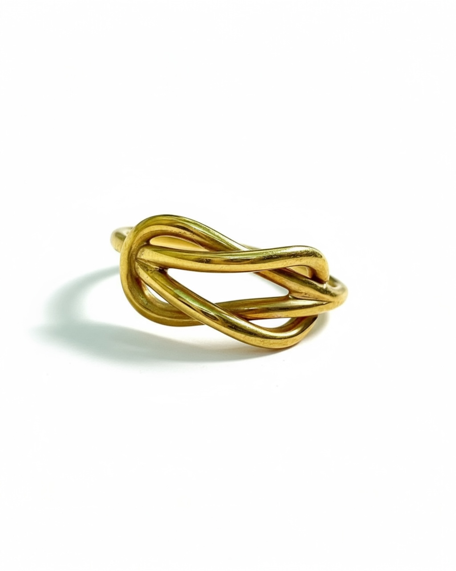 Gold Happiness Knot Ring
