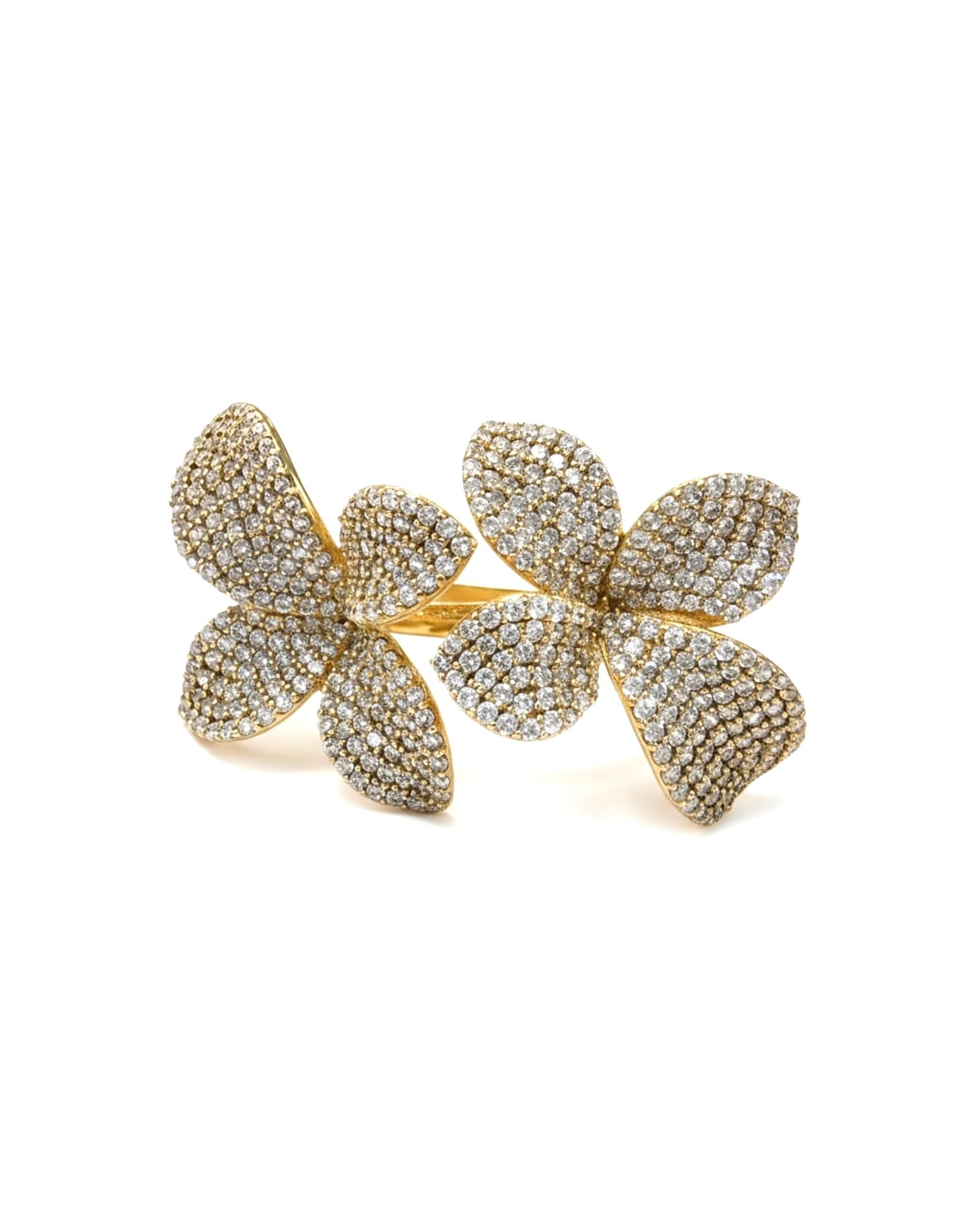 Anel Pétalas em Prata