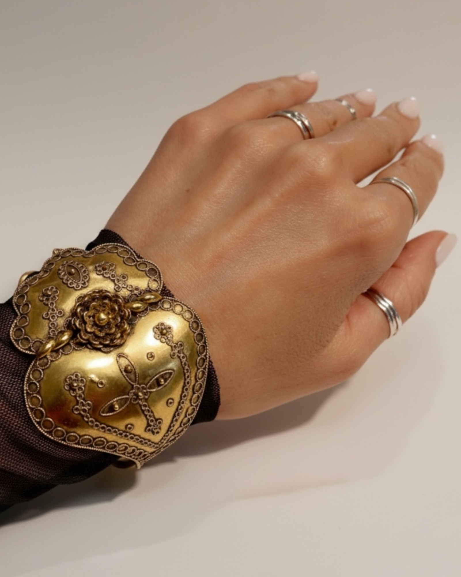 Pulseira Coração de Viana Barroco