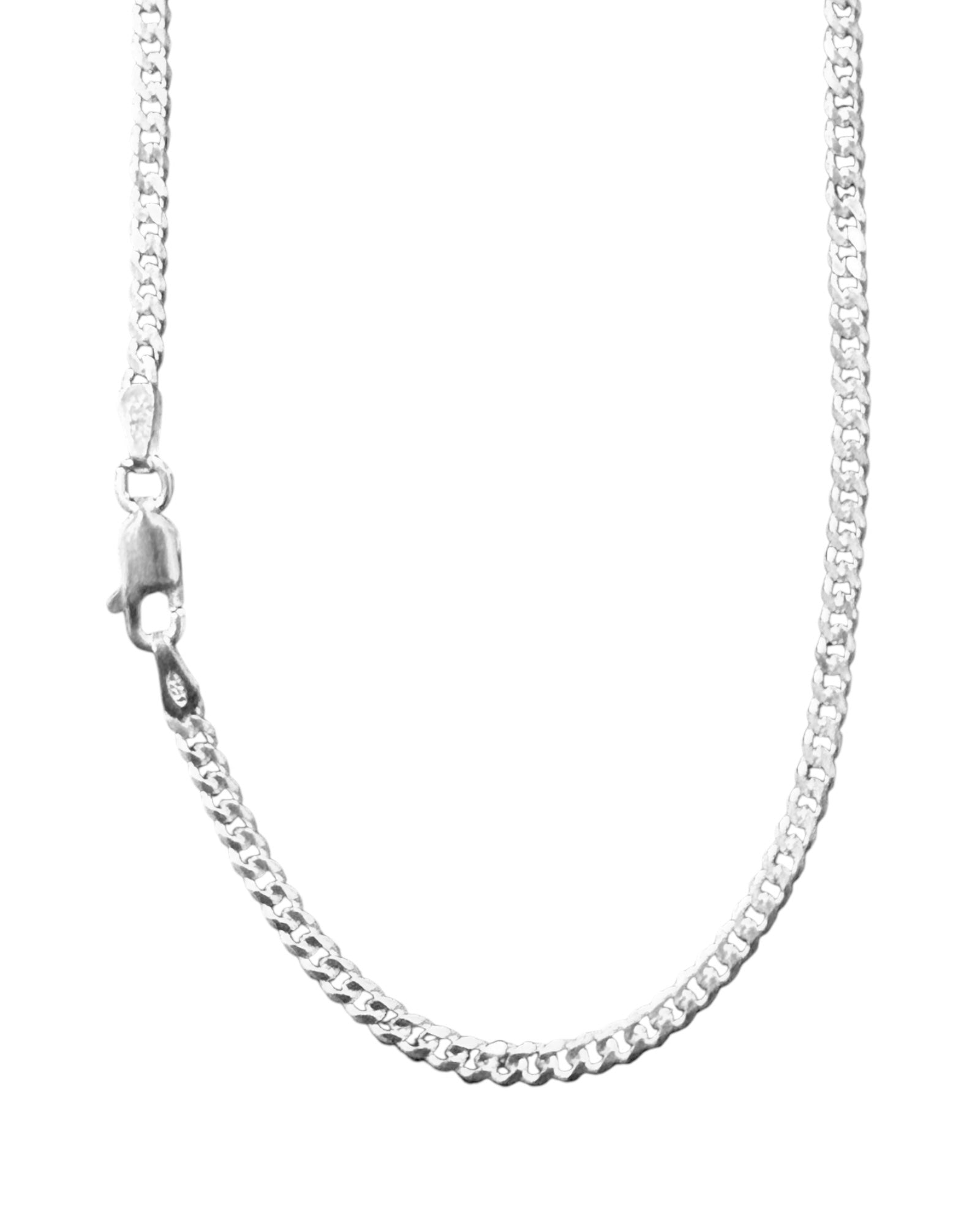Guardian Angel Medal Necklace in Silver