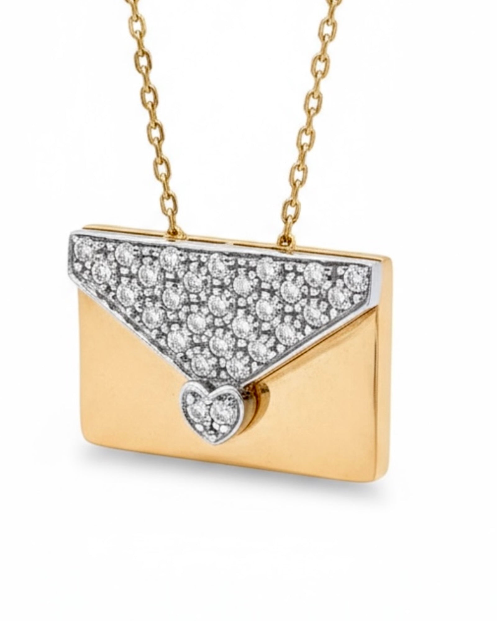 Gold Love Letter Necklace