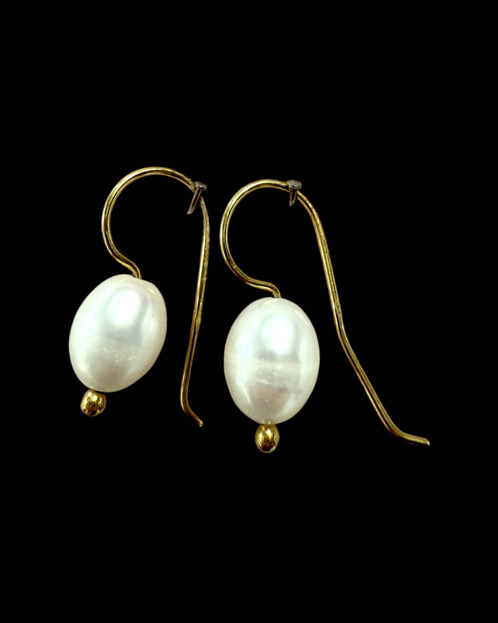 Gold Silver Glitter Earrings