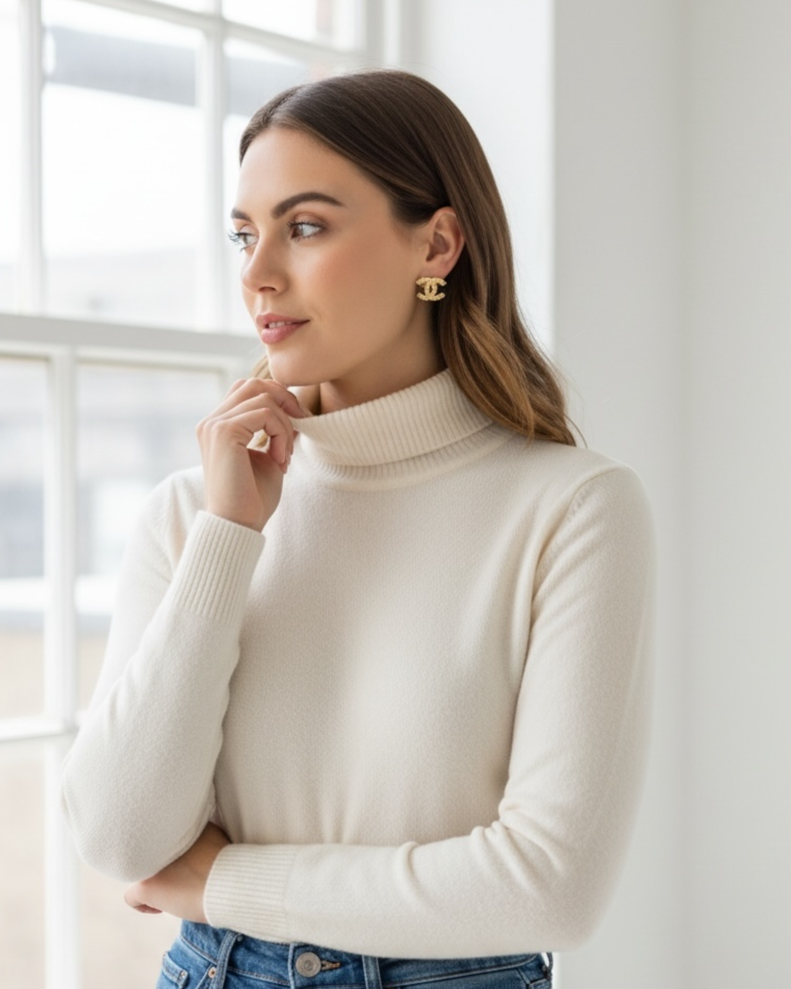 Brincos Charme em Prata