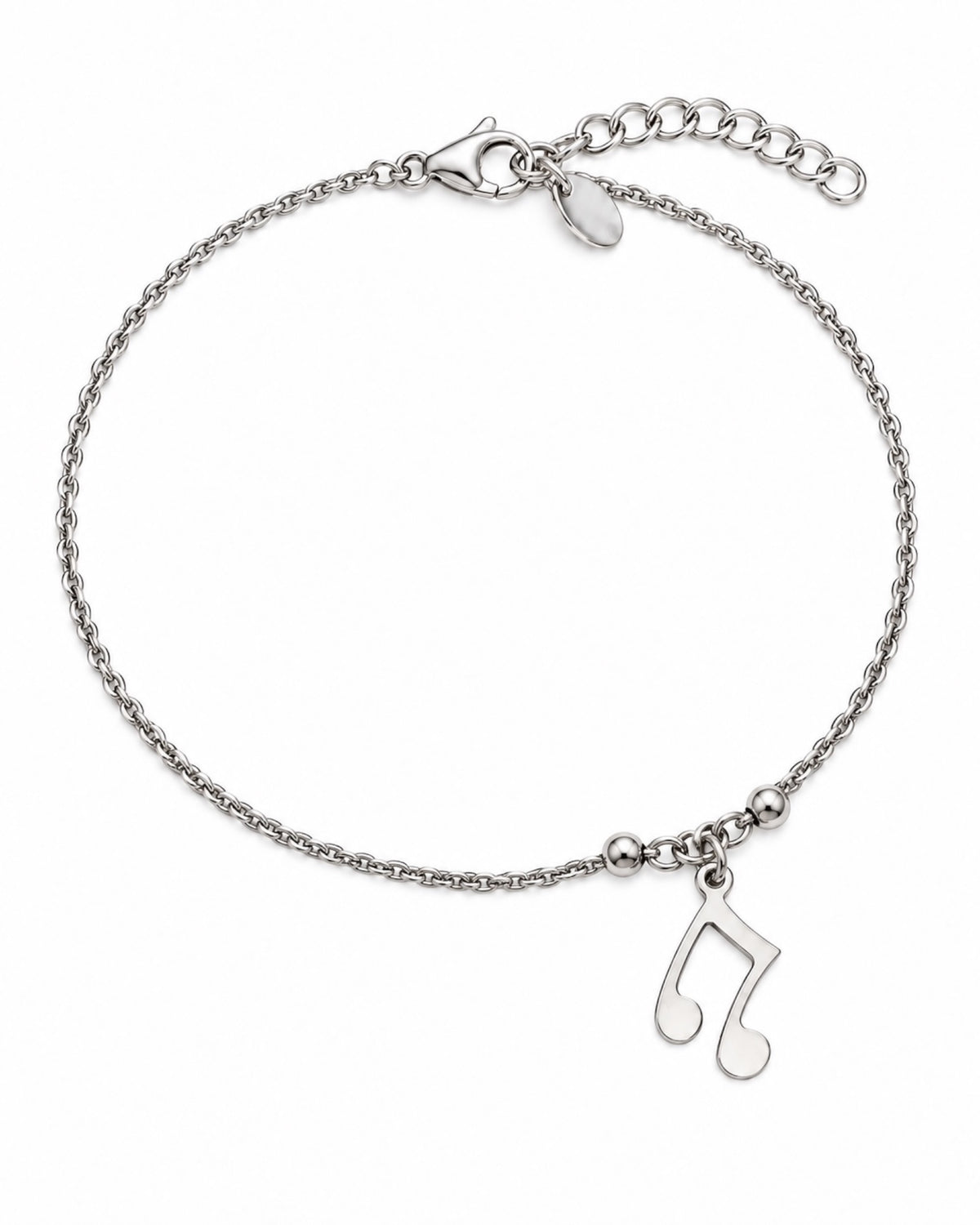 Pulseira Música em Prata