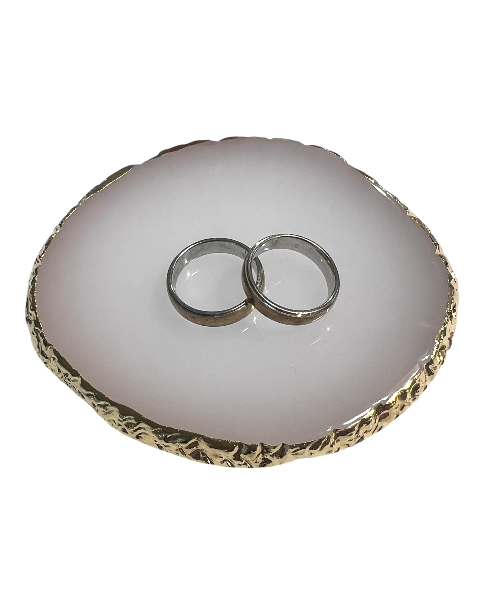 Silver and Gold Wedding Ring