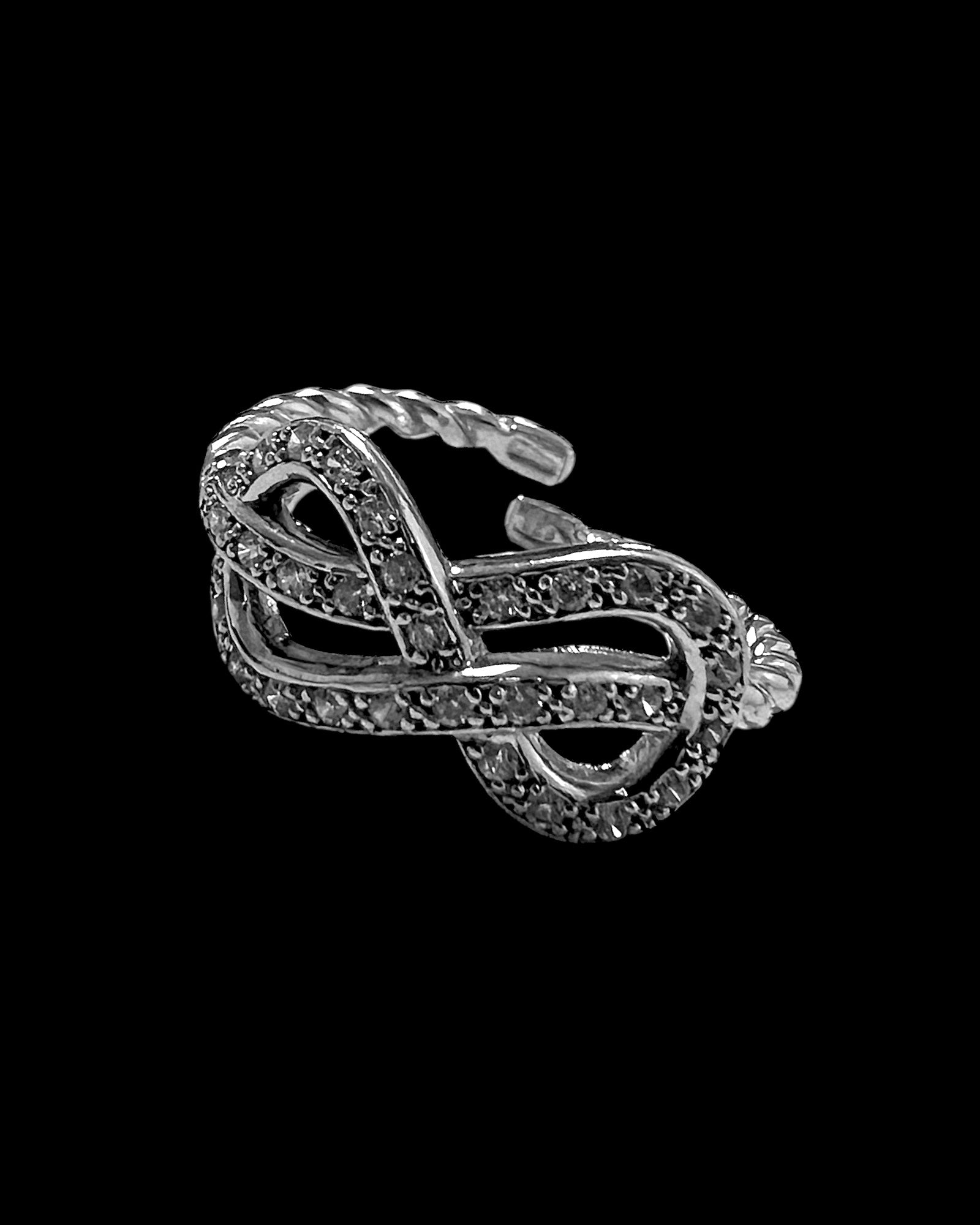 Silver Infinity Ring