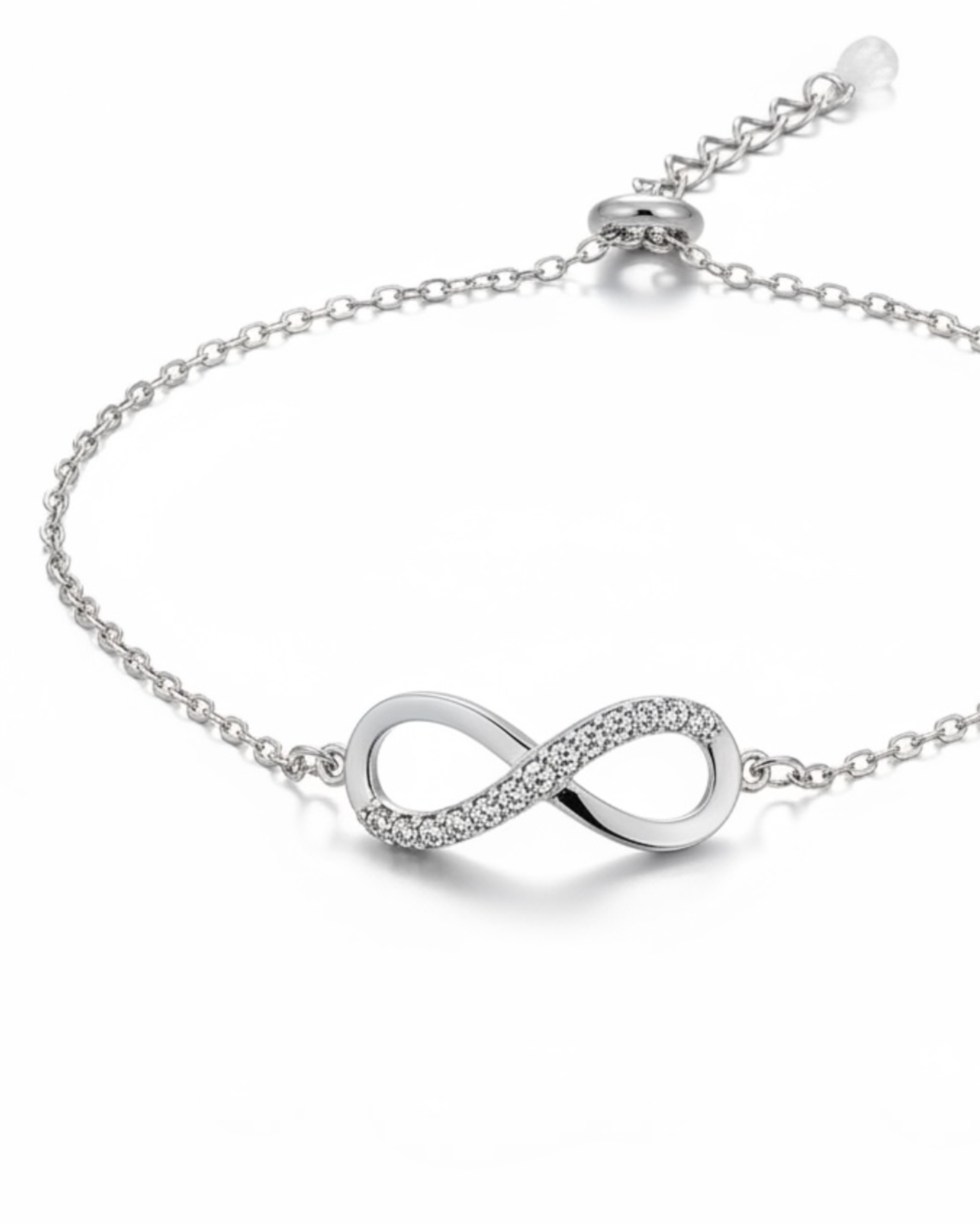 Pulseira Infinito em Prata