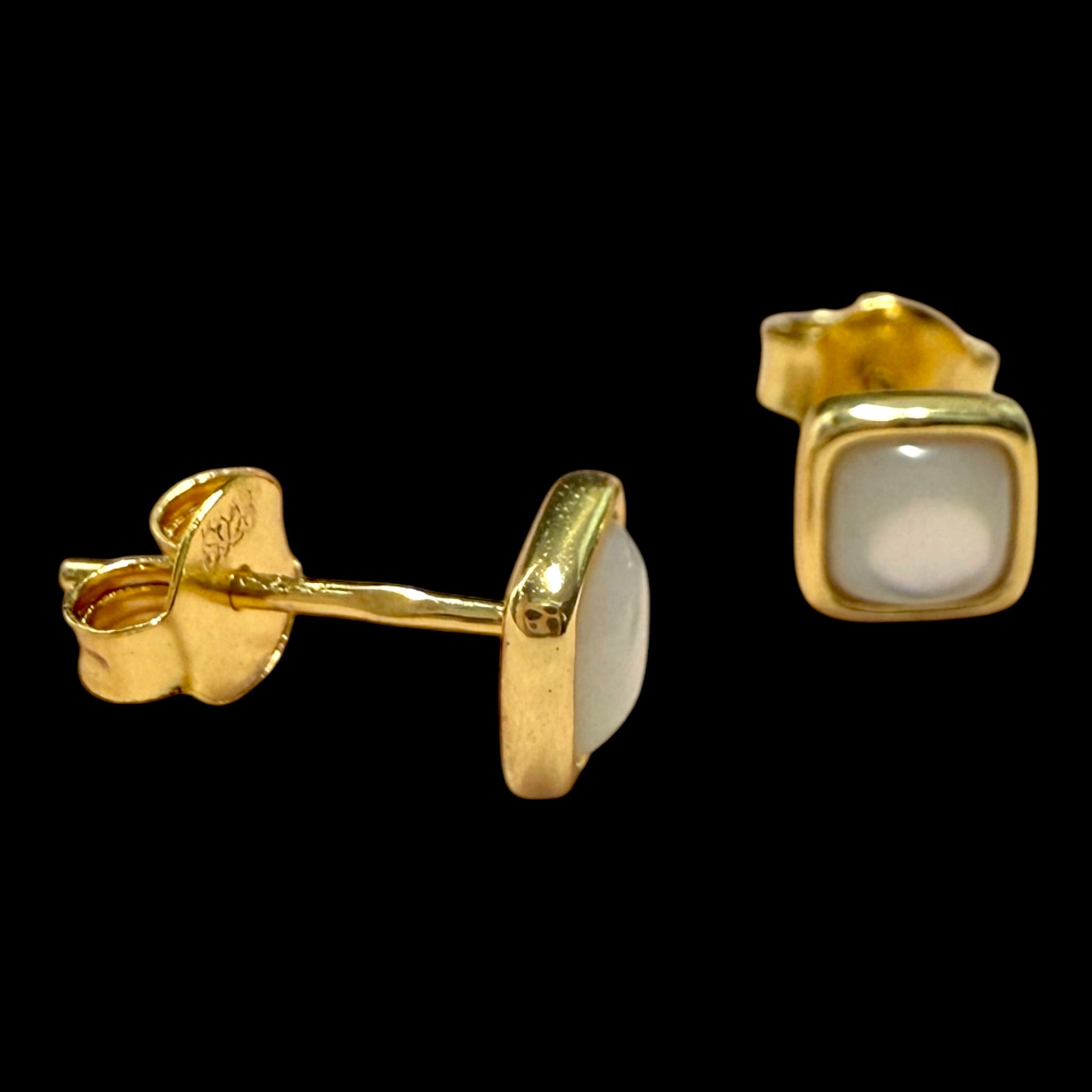 Gold Silver Glitter Earrings