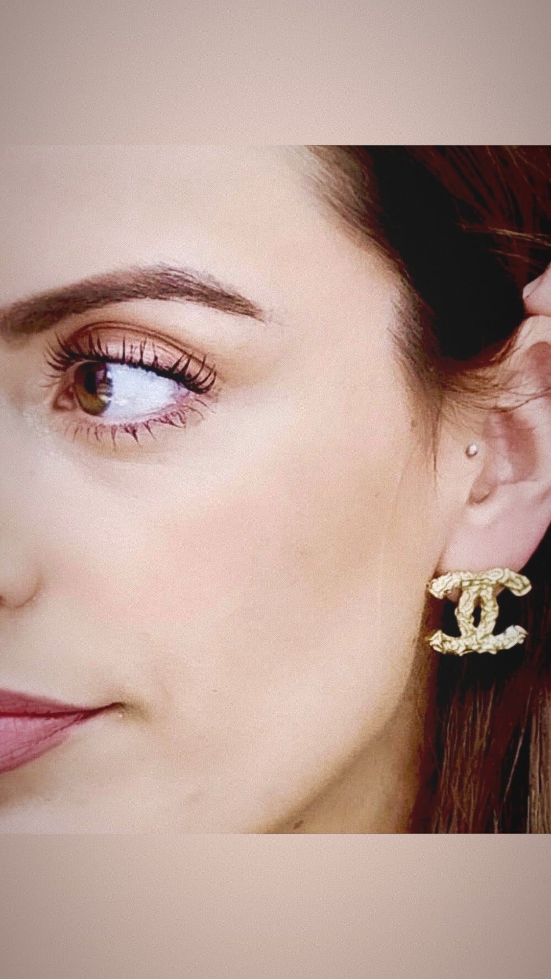 Charming Earrings in Gold Silver