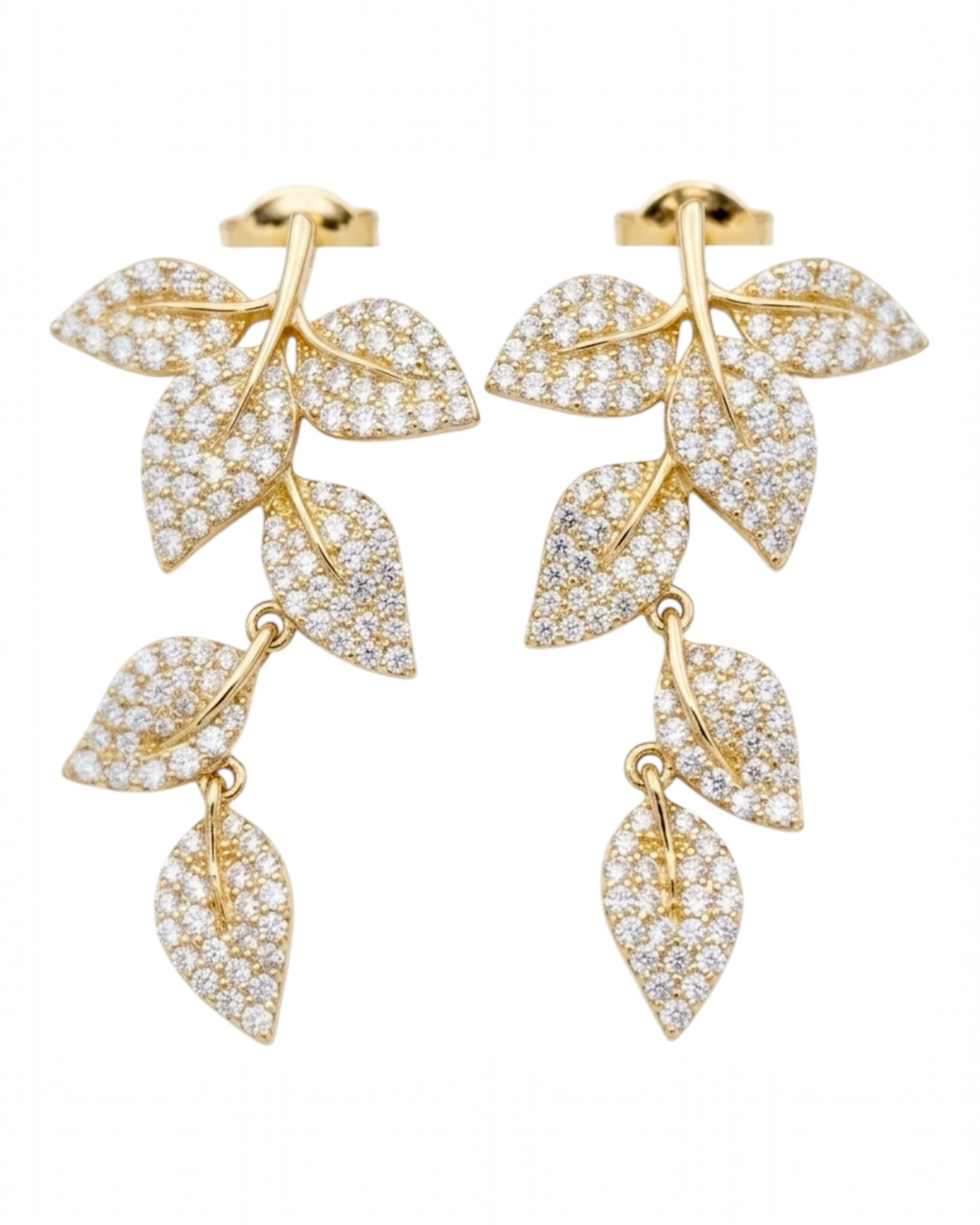 Puppy Earrings in Silver