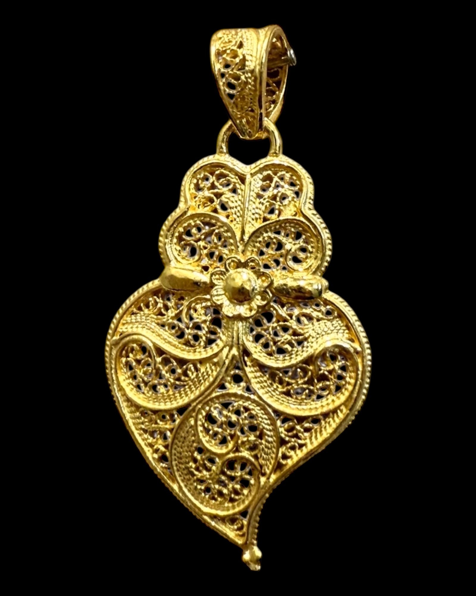 Heart of Viana Medal in Gold Plated Silver