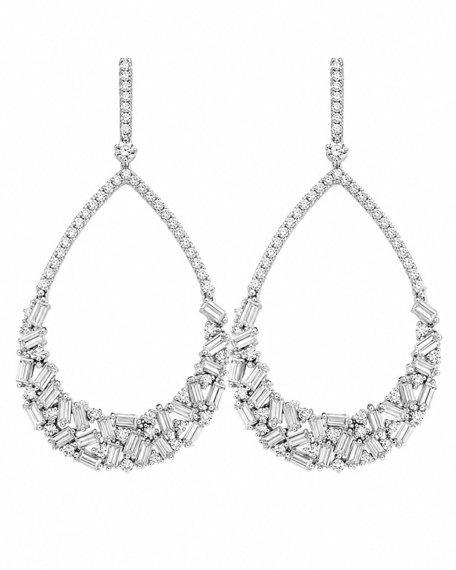 Silver Drop Earrings
