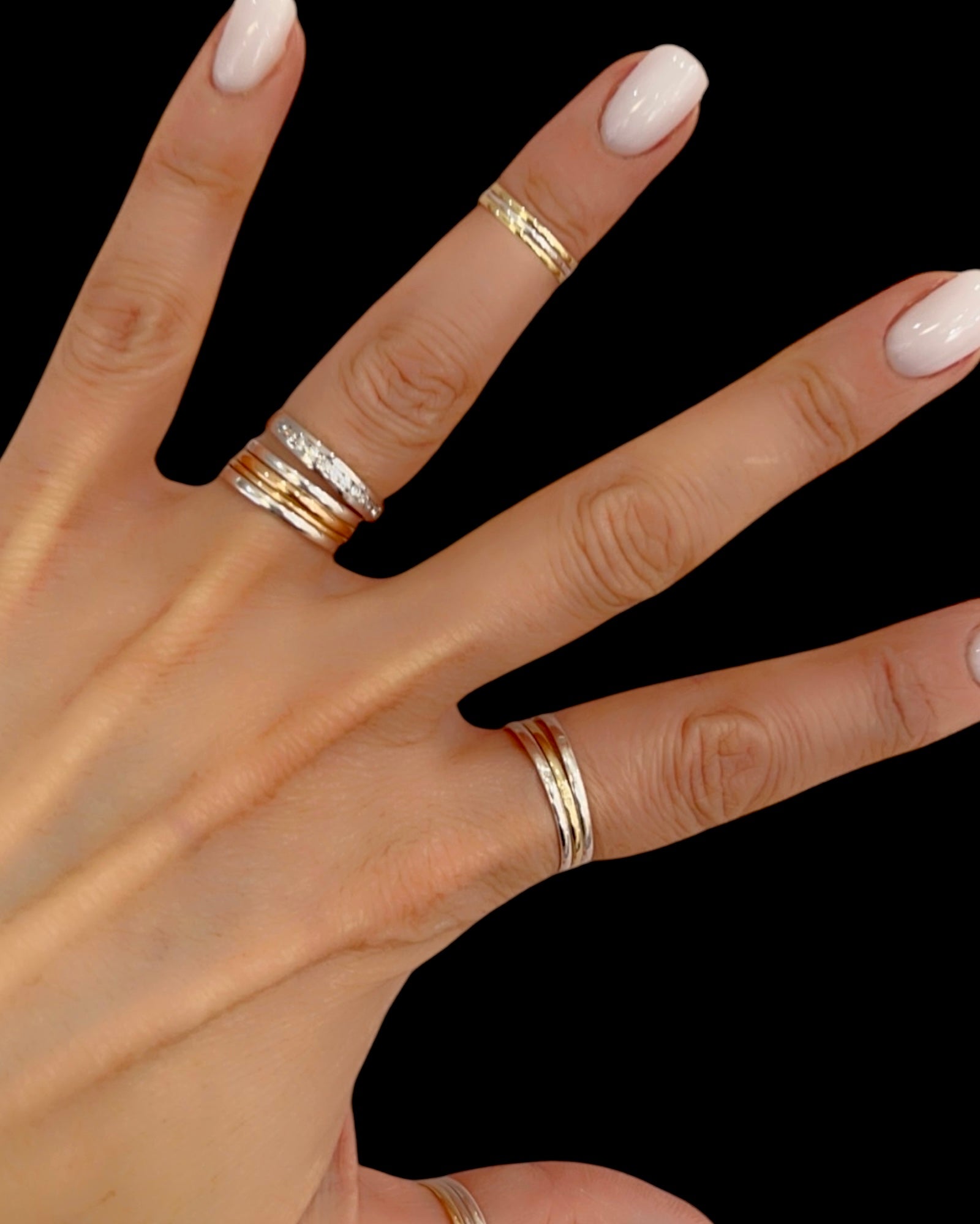 Gold Memory Ring