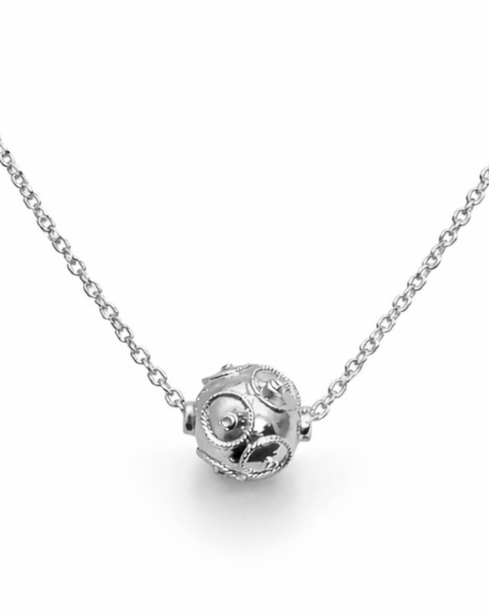 Colar Conta de Viana em Prata