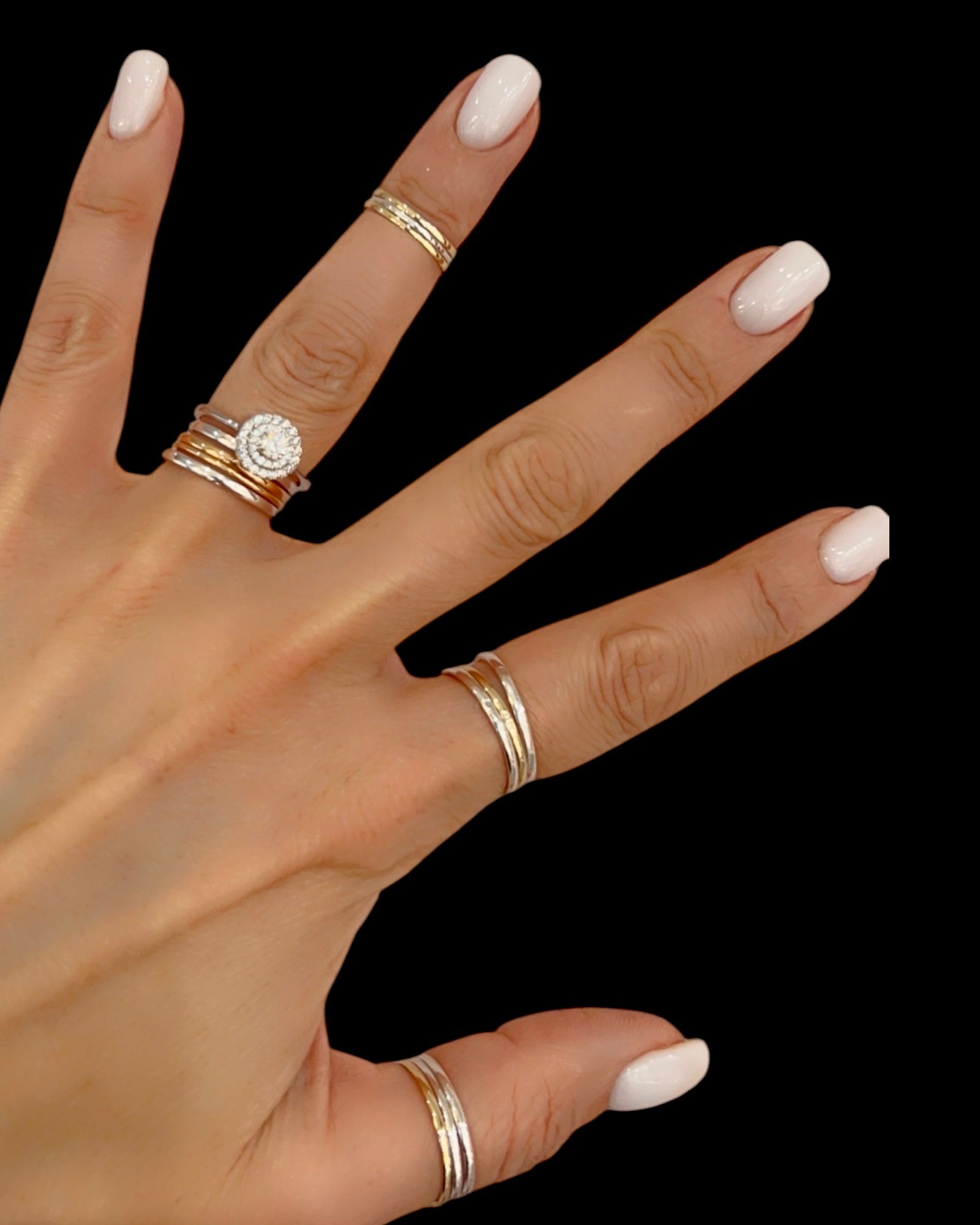 White Gold Solitaire Engagement Ring