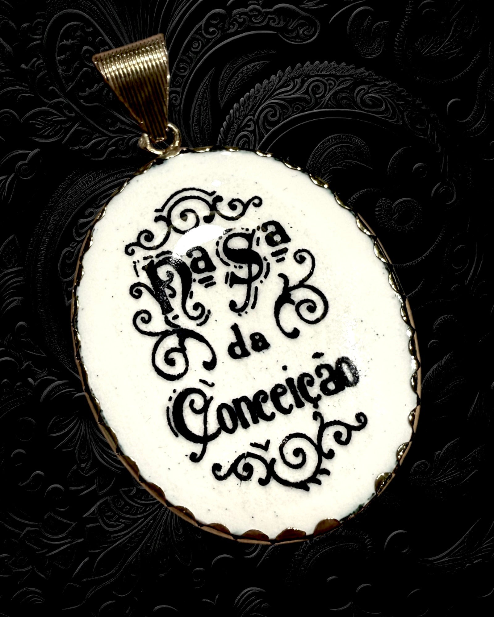 Medalha Nossa Sra. da Conceição em Prata Dourada