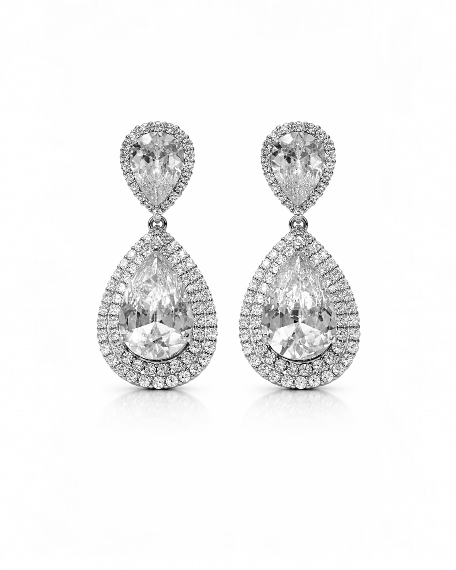 Silver Drop Earrings