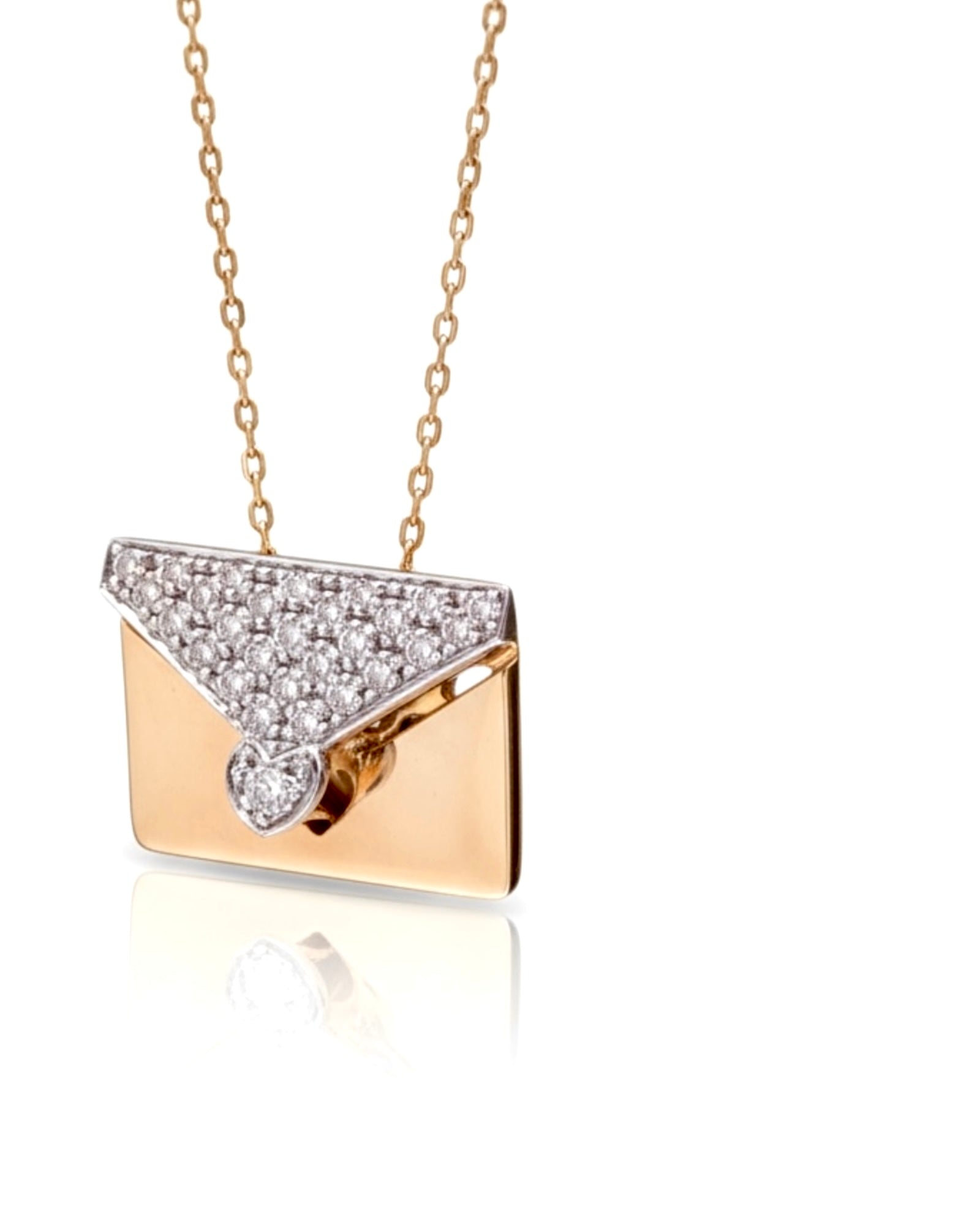 Gold Love Letter Necklace