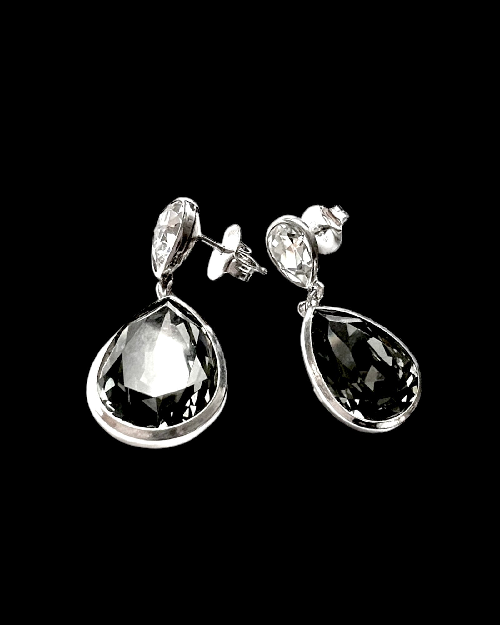 Silver Drop Earrings