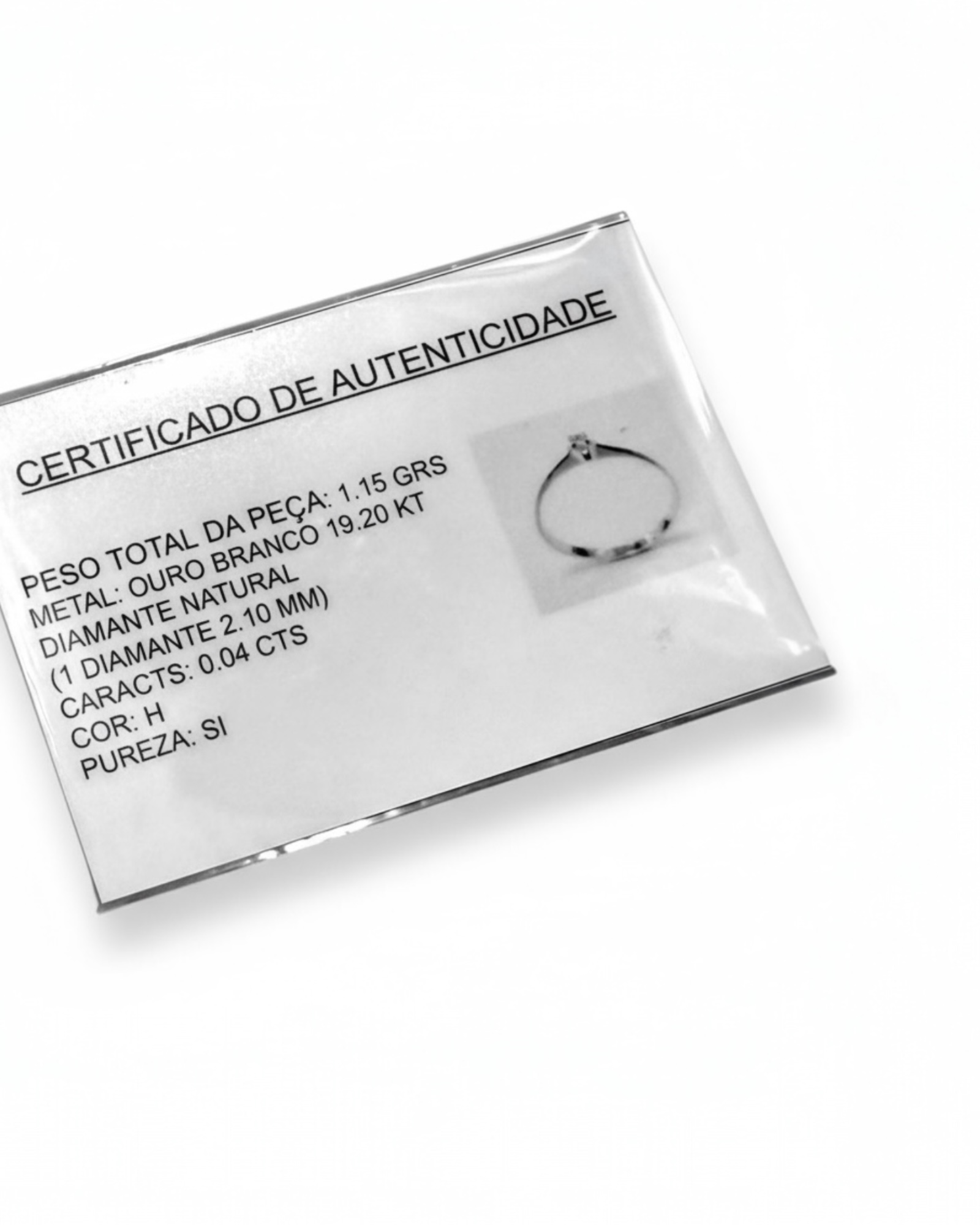 Diamond Solitaire Ring in Gold