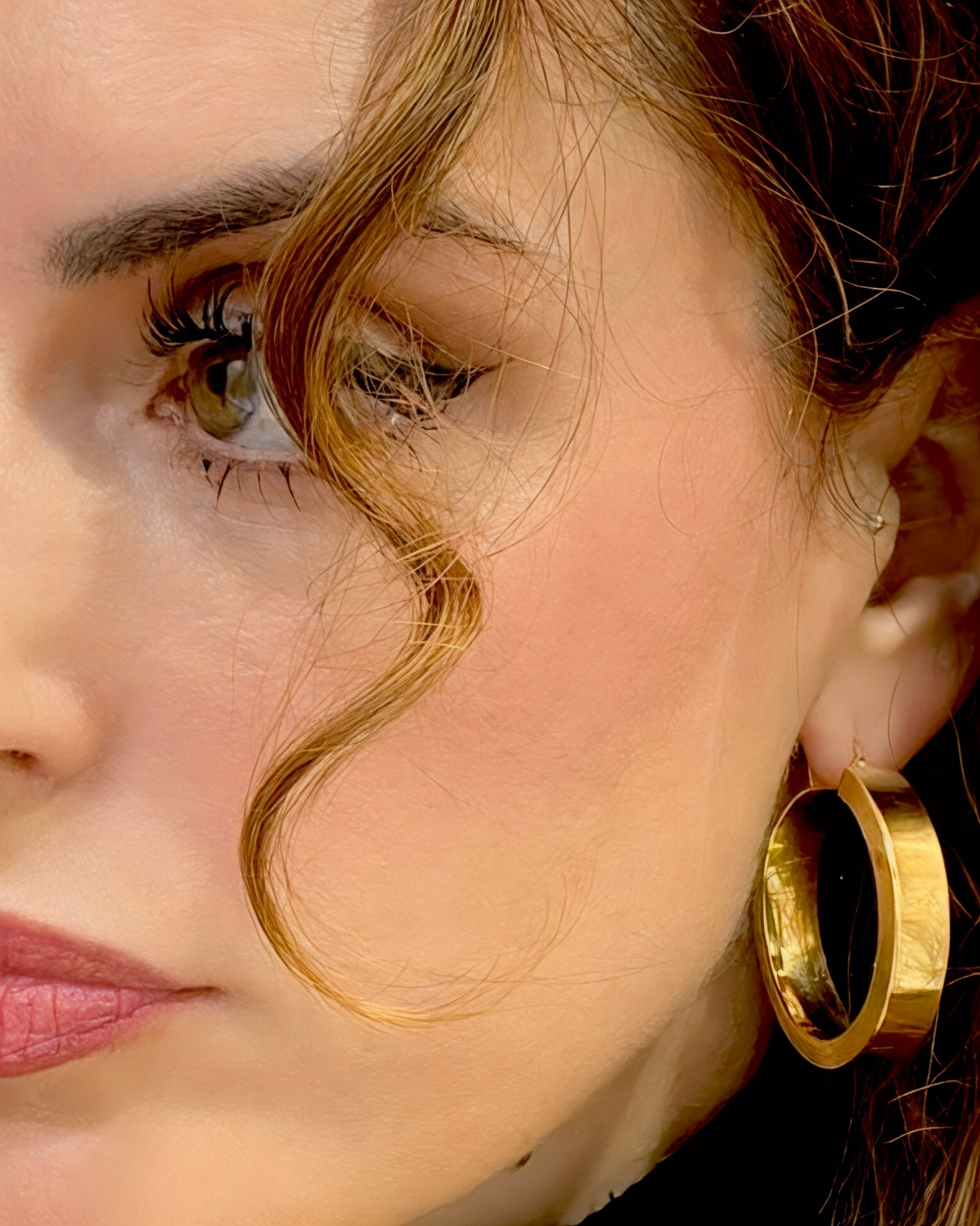 "Butcher's" Silver Earrings