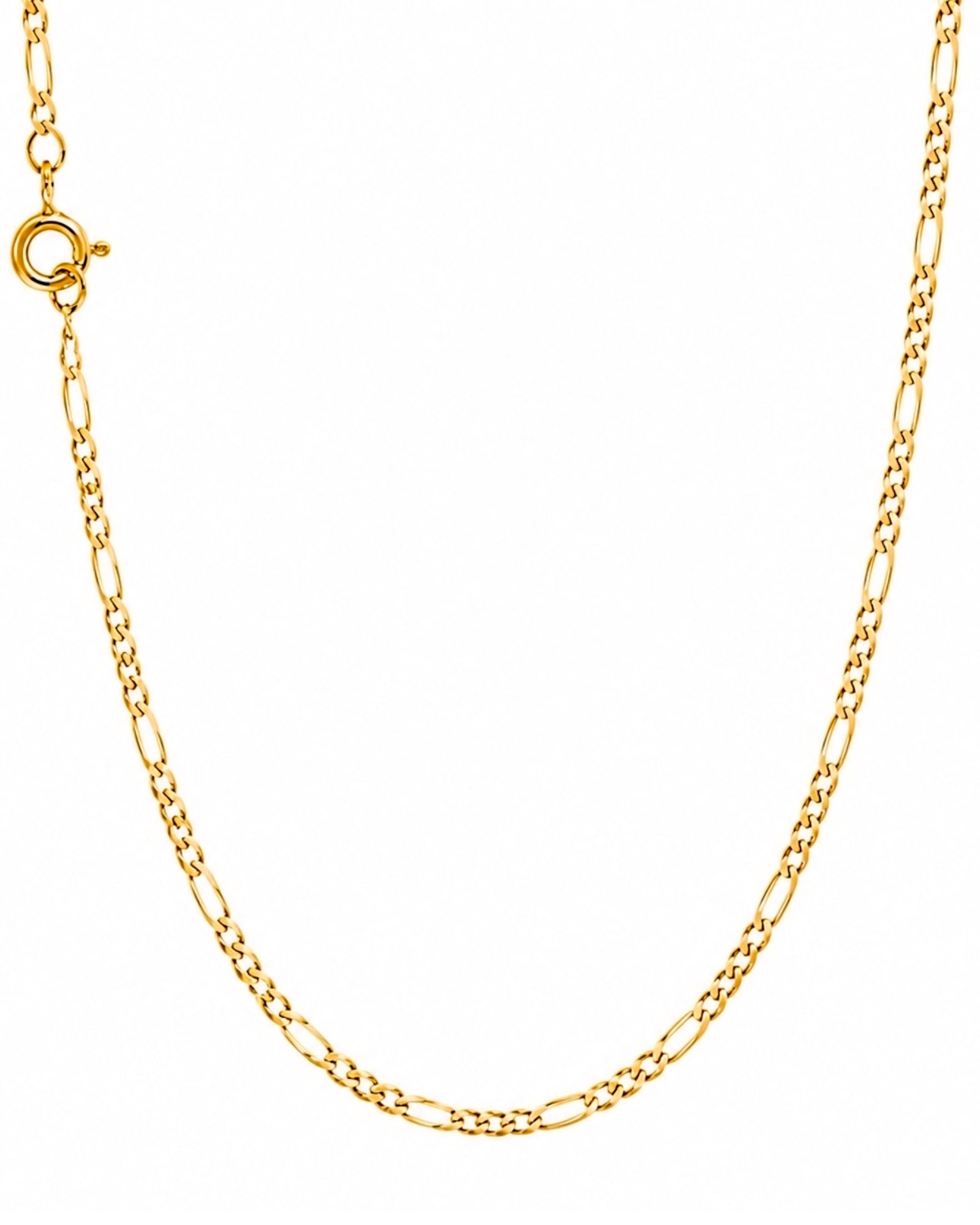 Twisted Mesh Necklace in Gold