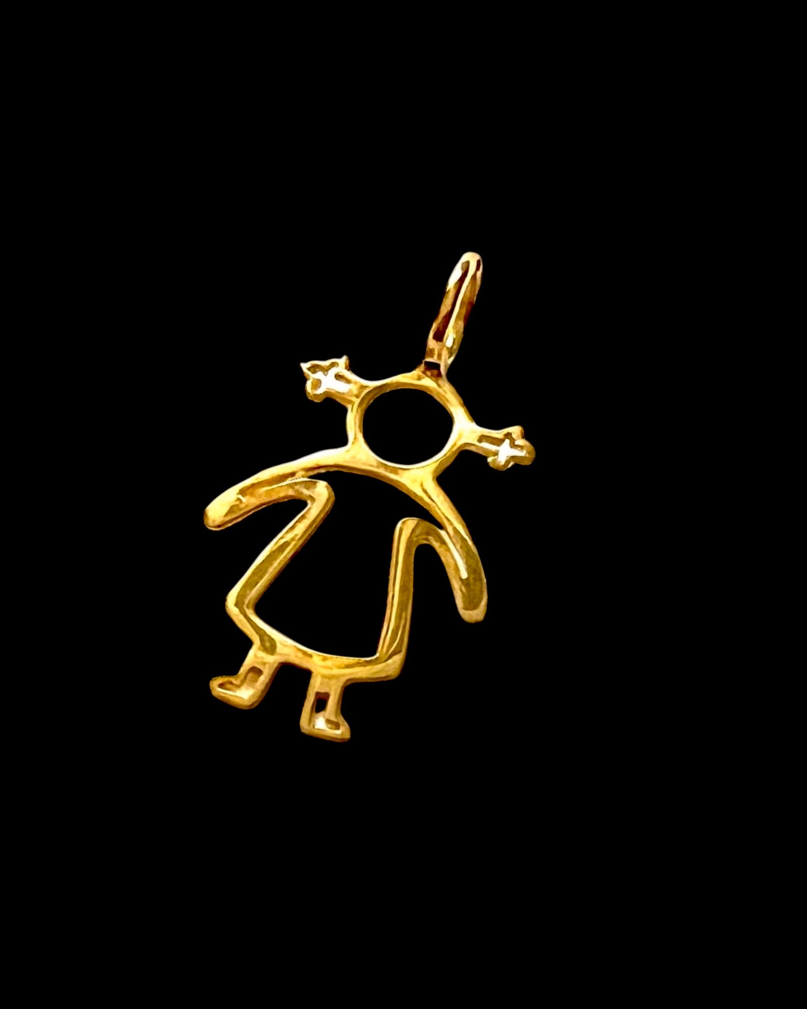 Medalha Menina em Ouro