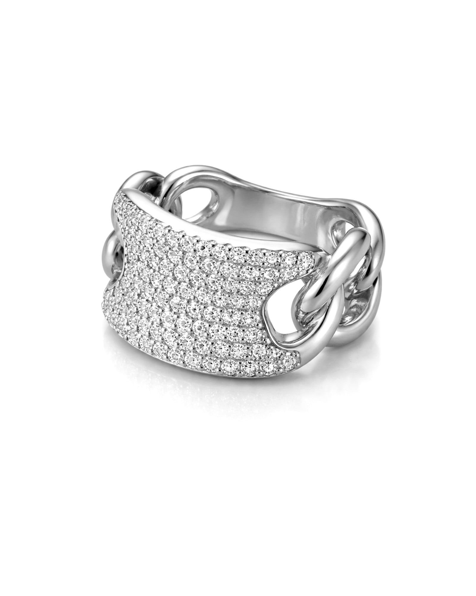 Silver Chain Ring