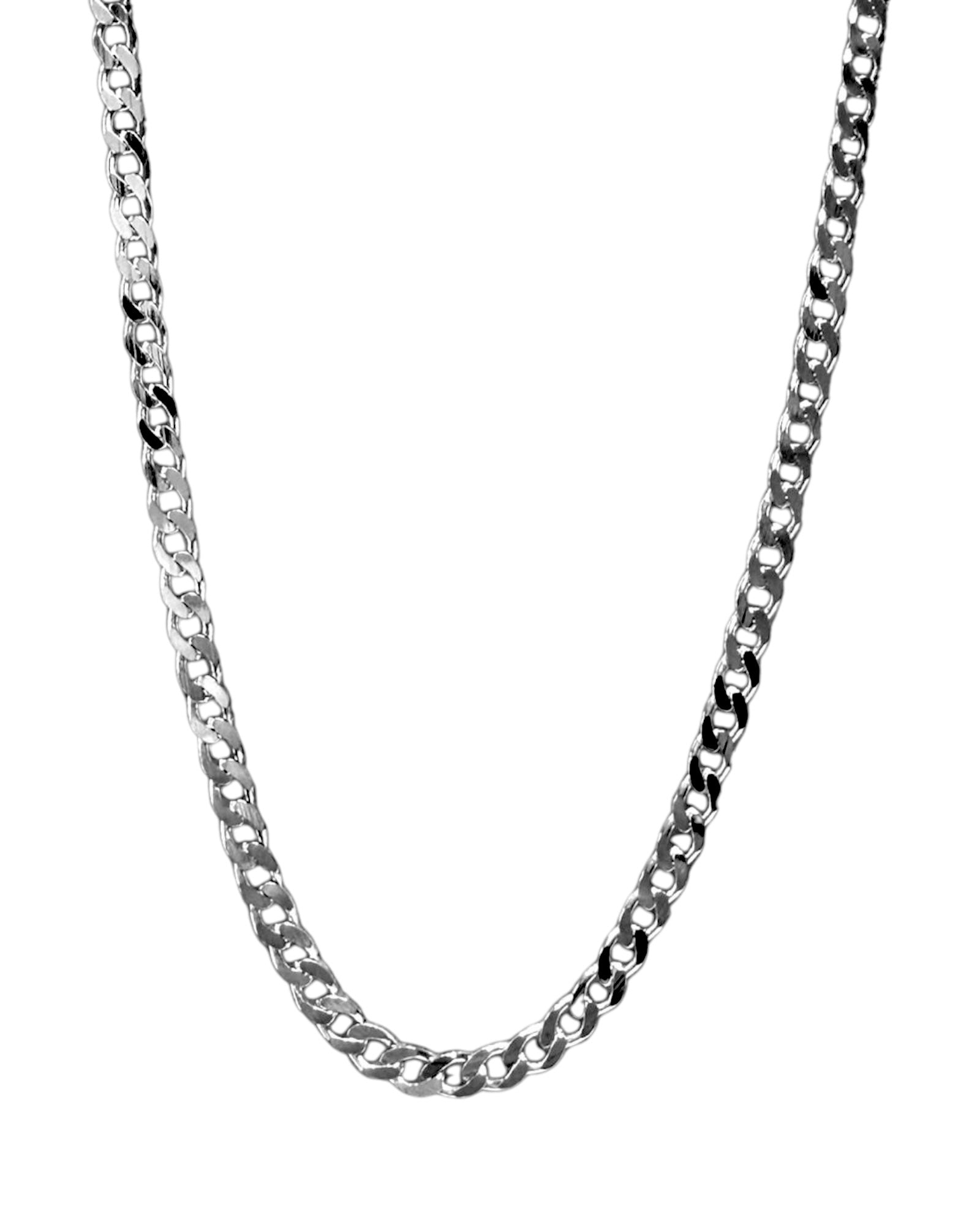 Men's Silver Chain Necklace