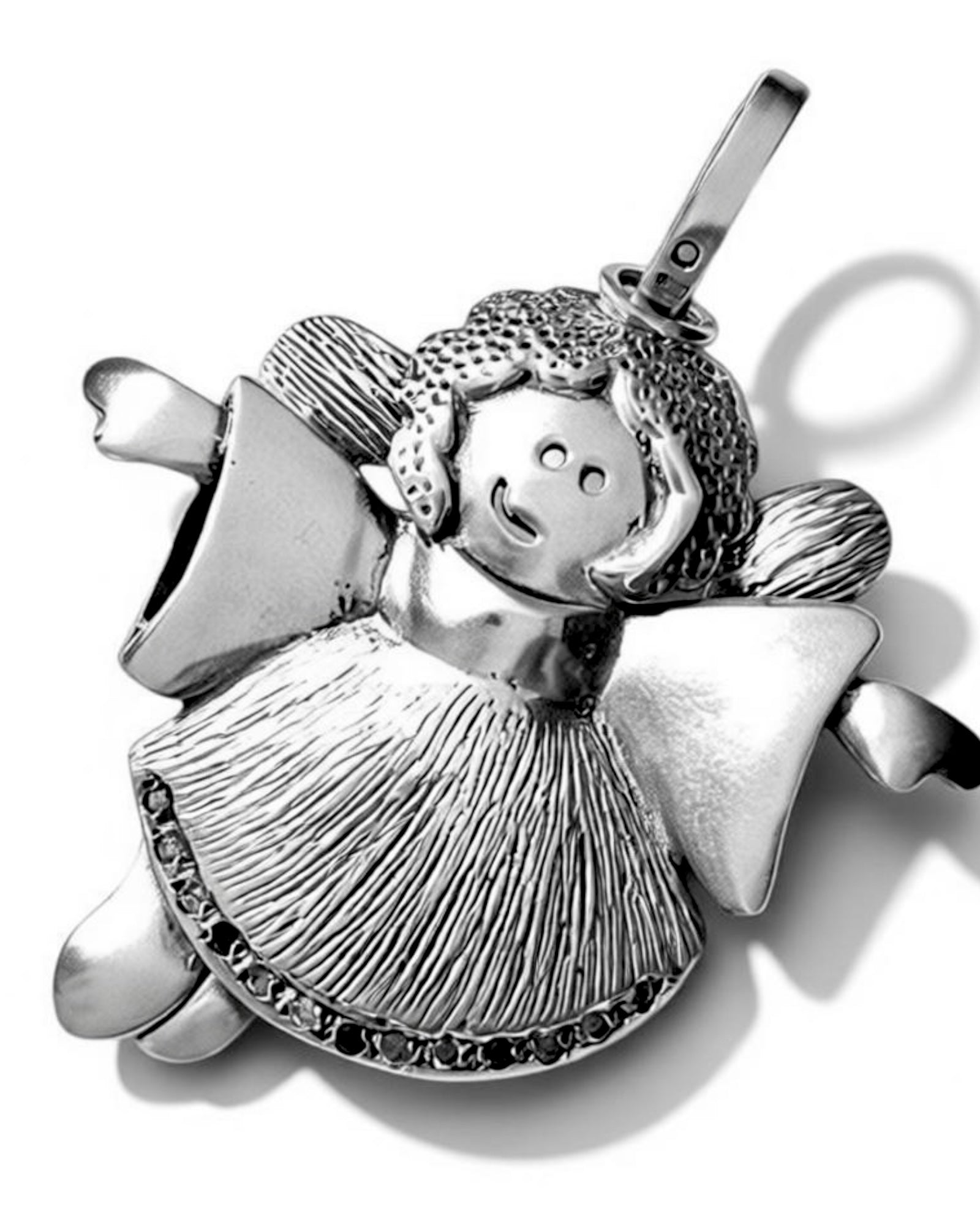 Angel Medal in Silver