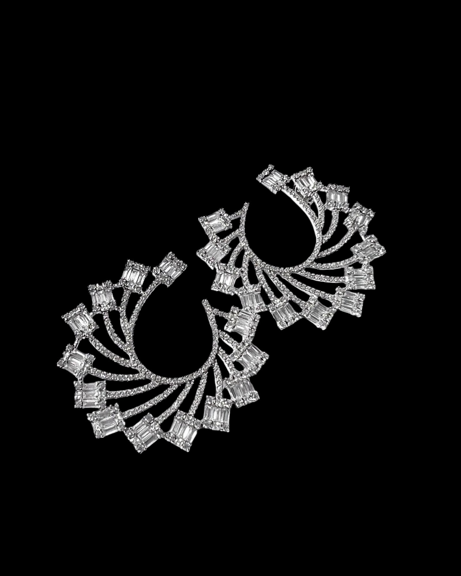 Irregular earrings