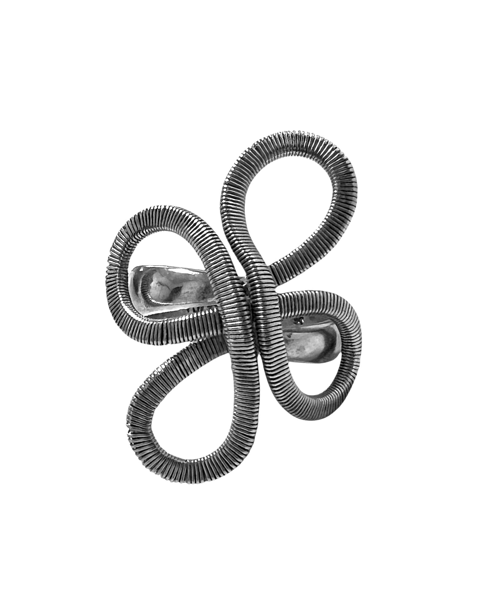 Silver Waves Ring