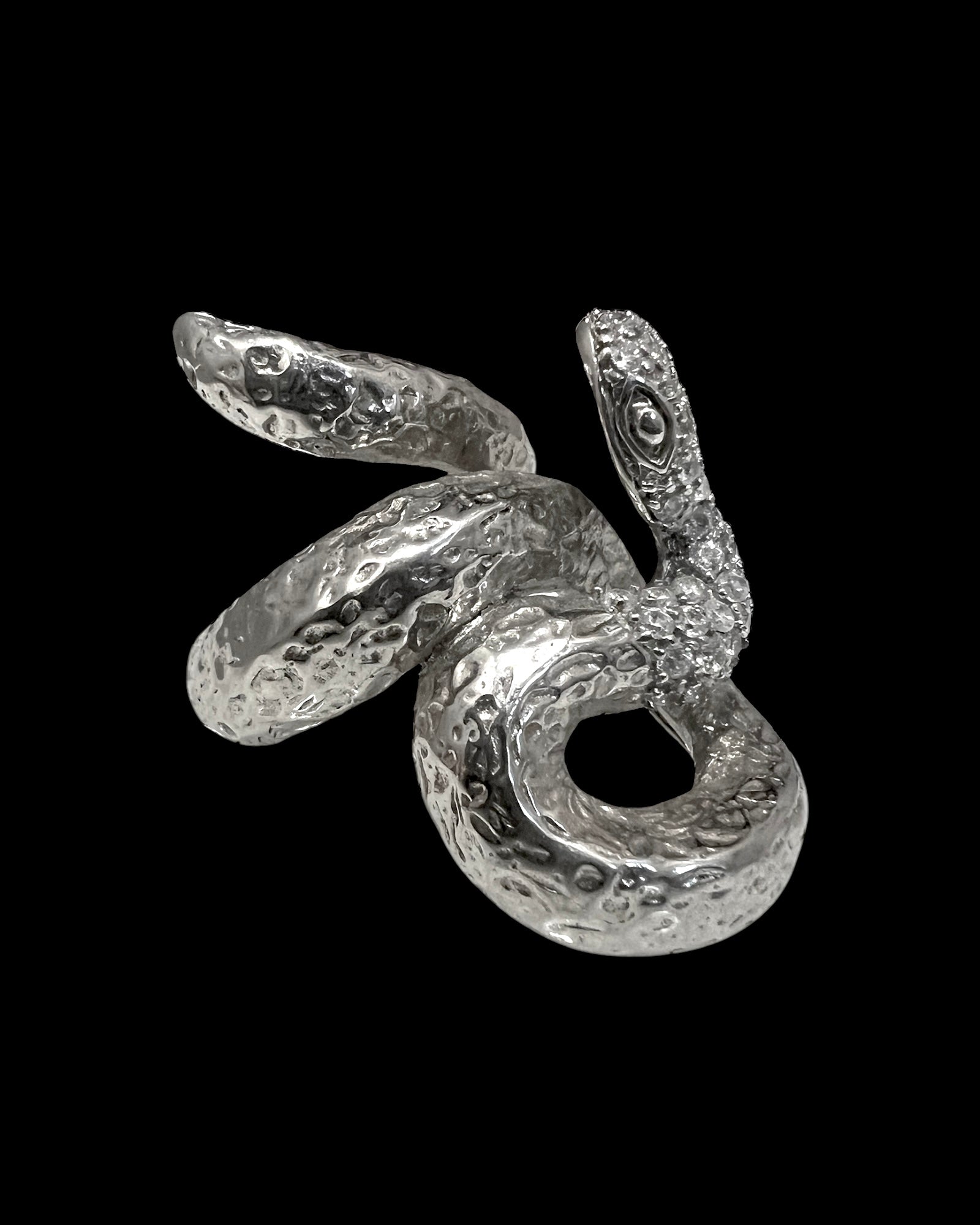 Silver Snake Ring